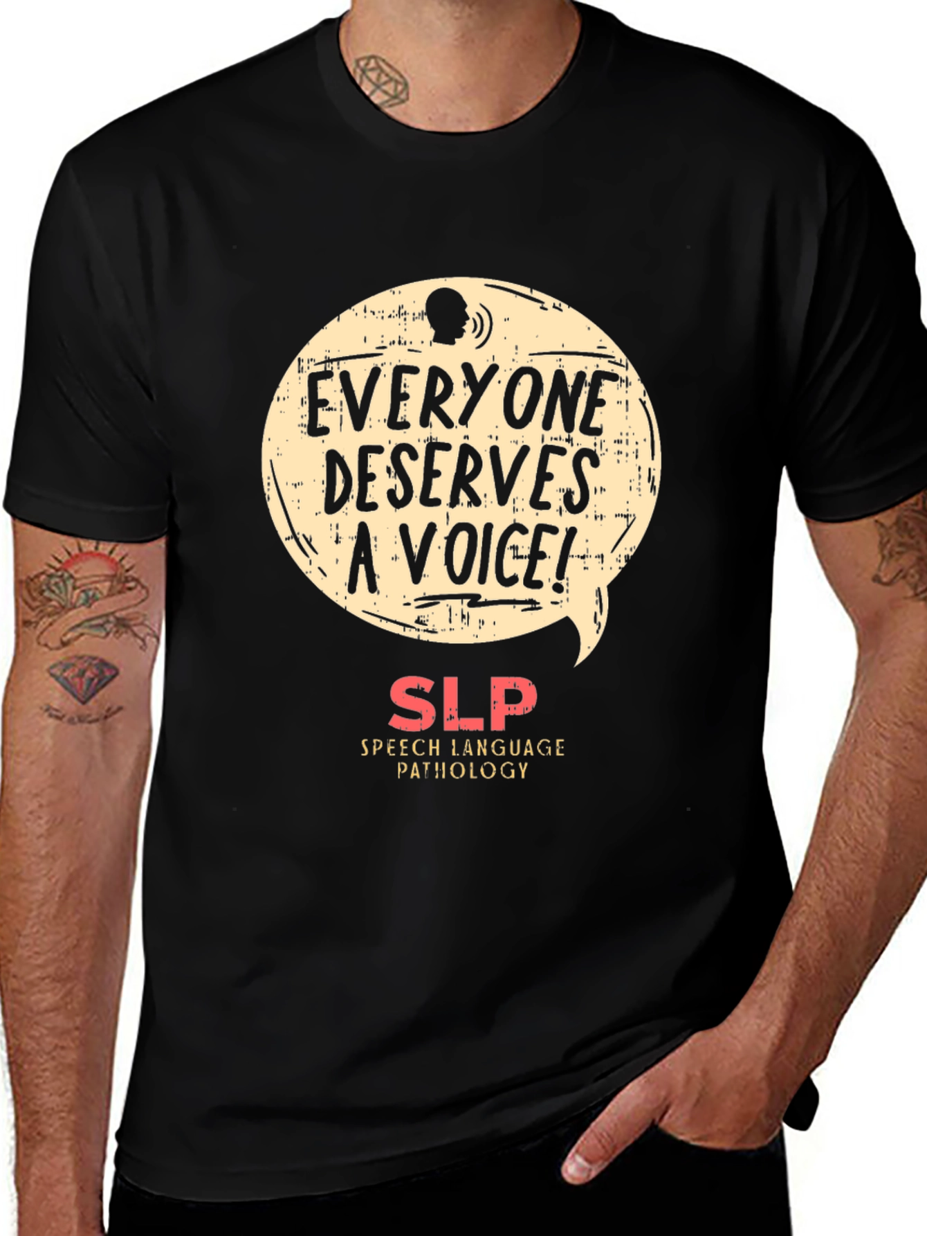 Everyone Deserves A Voice SLP T-Shirt