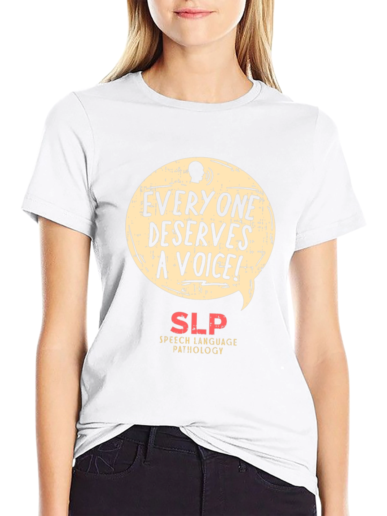 Everyone Deserves A Voice SLP T-Shirt