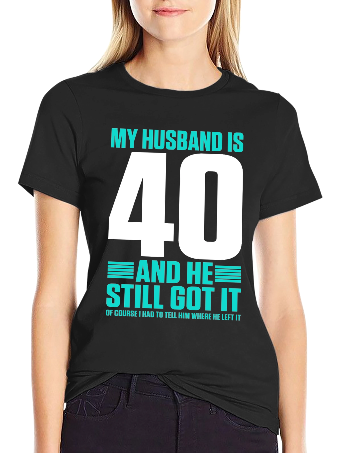 Funny Husband 40th Birthday T-Shirt