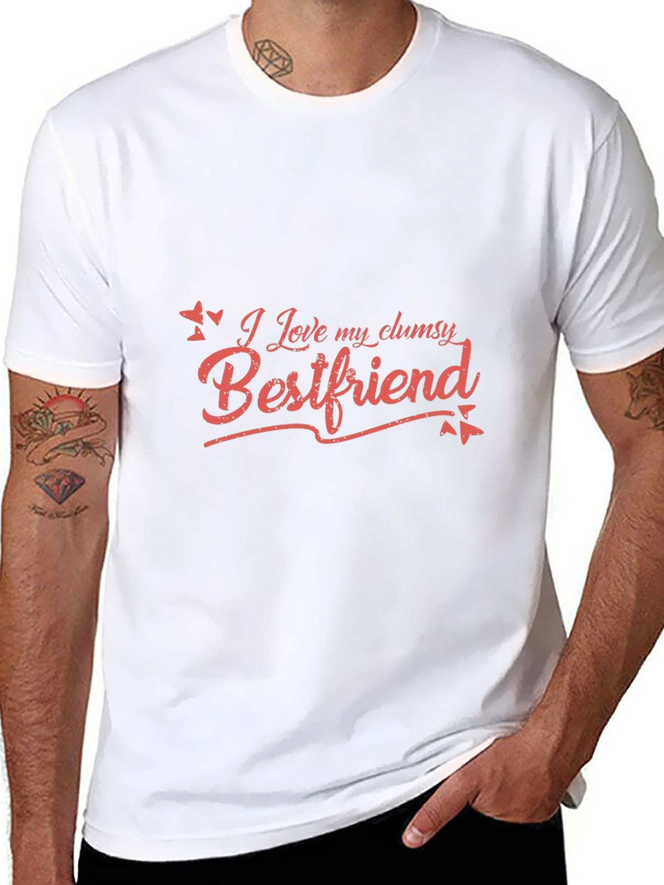I Love My Clumsy Bestfriend T-Shirt