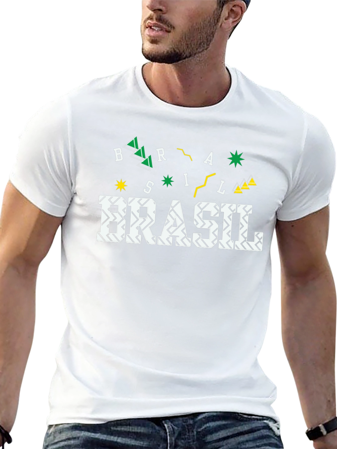 Brazil Themed Graphic Tee - Unisex