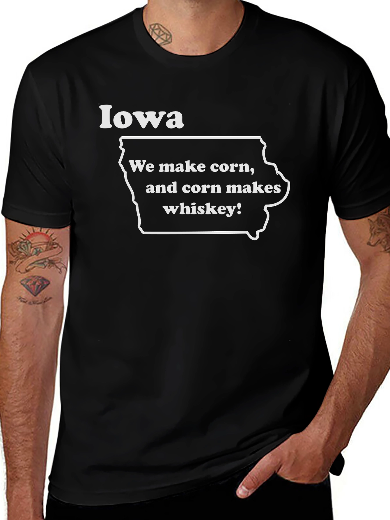 Iowa Corn & Whiskey T-Shirt