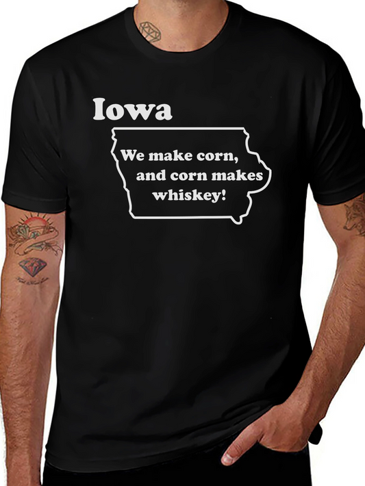 Iowa Corn & Whiskey T-Shirt