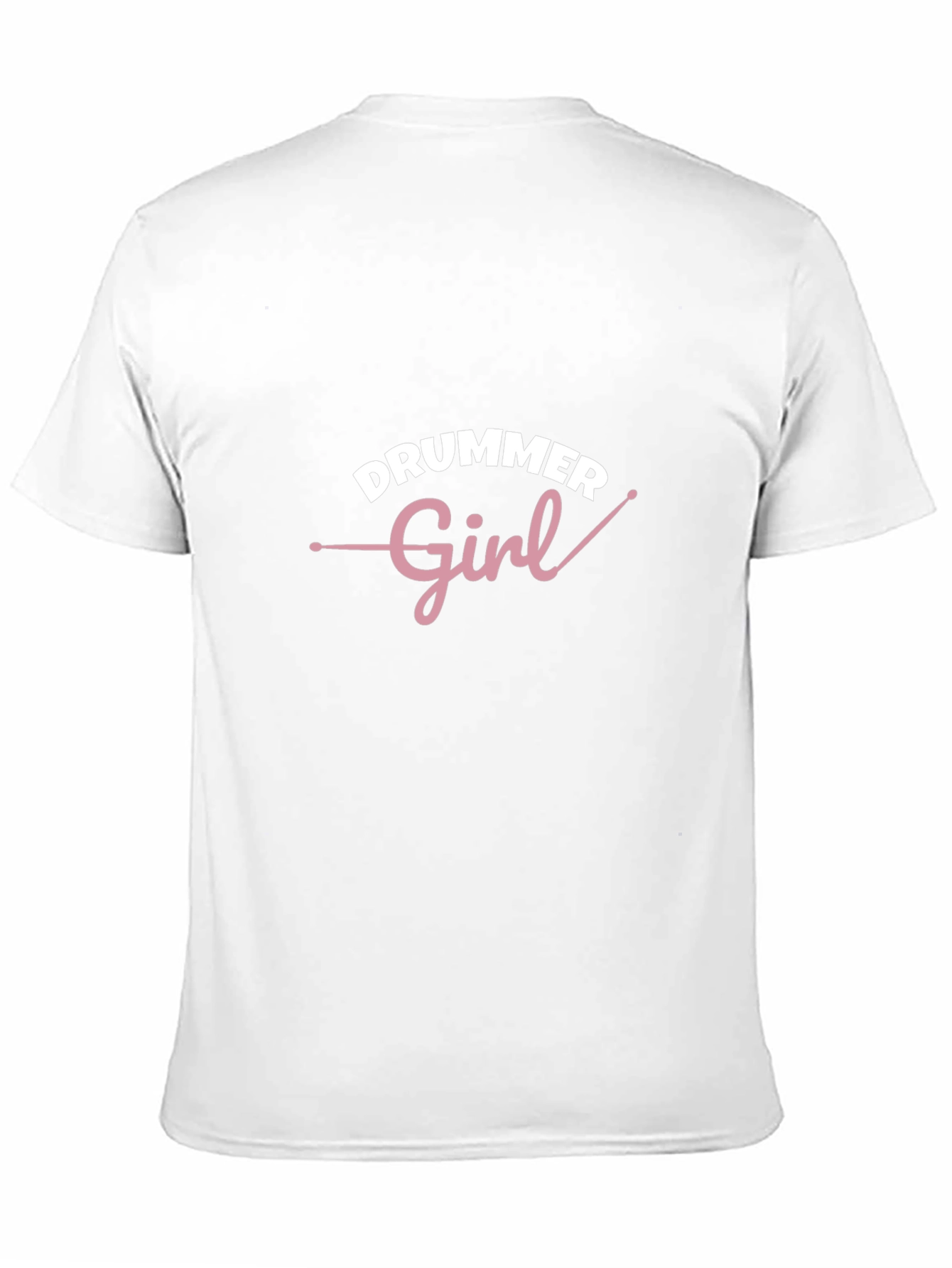 Drummer Girl Graphic Tee - Music Lover Shirt