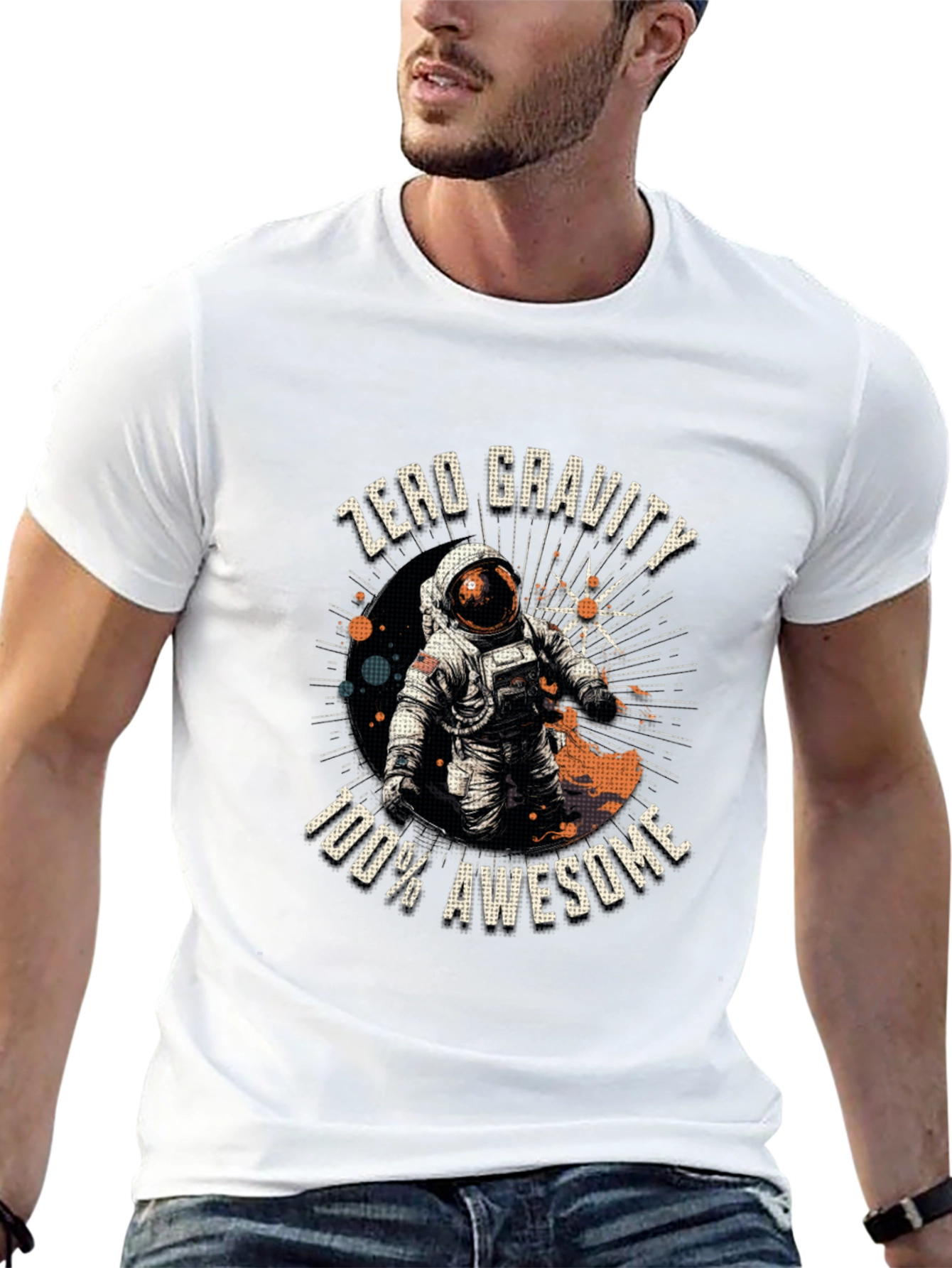 Zero Gravity 100% Awesome Graphic Tee