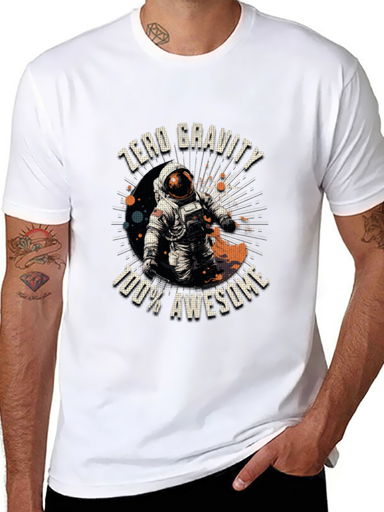 Zero Gravity 100% Awesome Graphic Tee