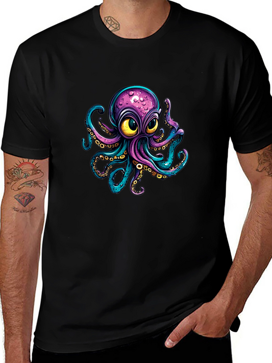 Octopus Graphic T-Shirt - Unique Design Tee