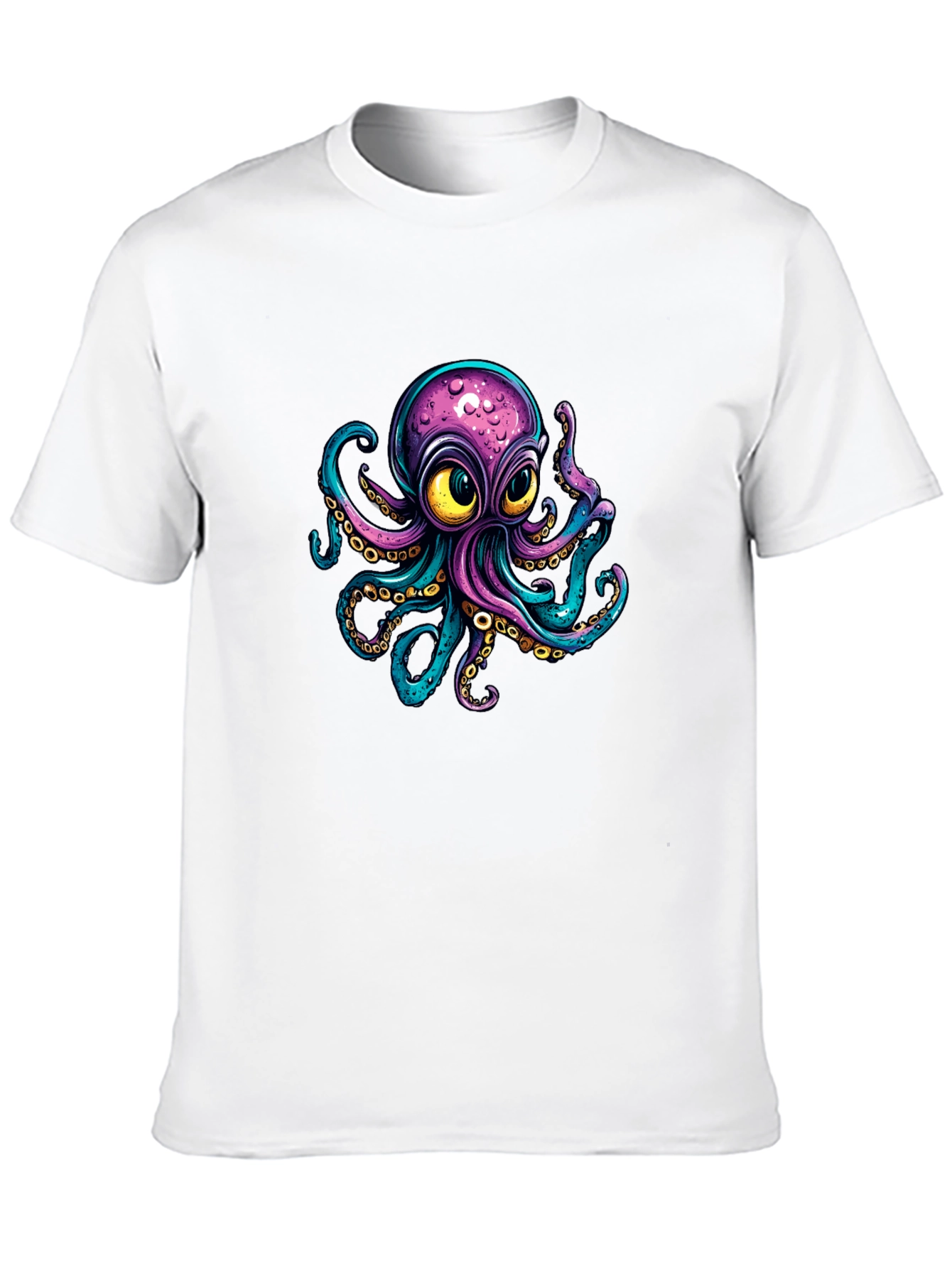 Octopus Graphic T-Shirt - Unique Design Tee