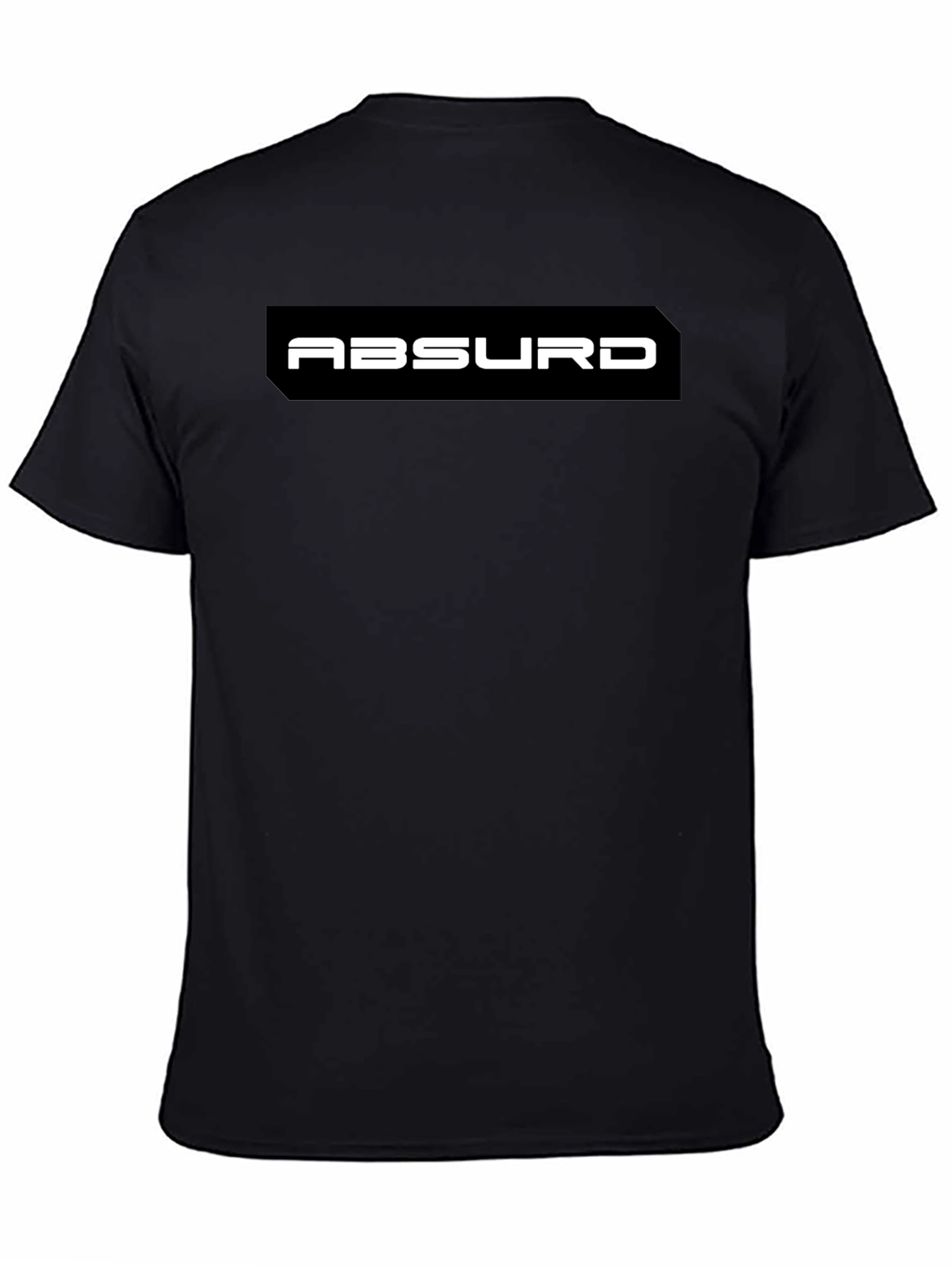Absurd Graphic Black T-Shirt - Modern Casual Wear