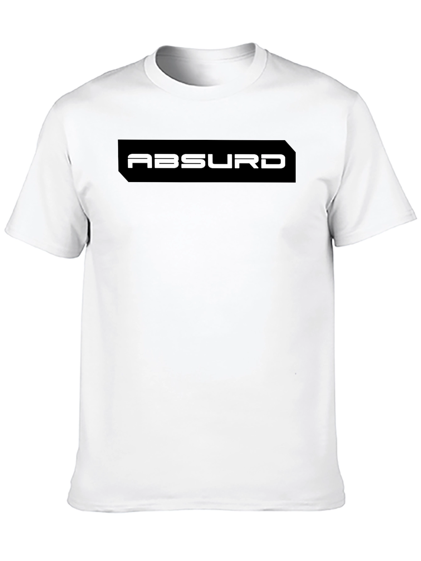 Absurd Graphic Black T-Shirt - Modern Casual Wear