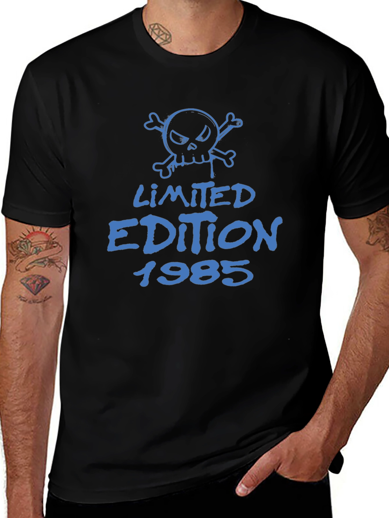 Limited Edition 1985 Skull Graphic T-Shirt