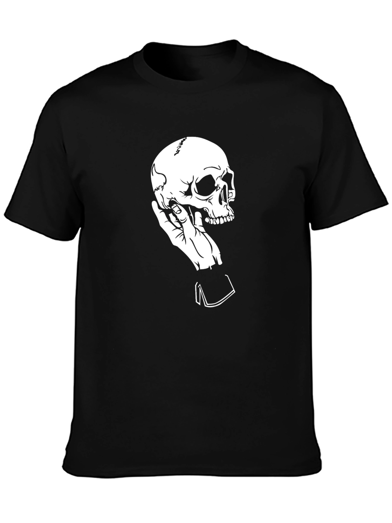 Skull Hand Black Tee