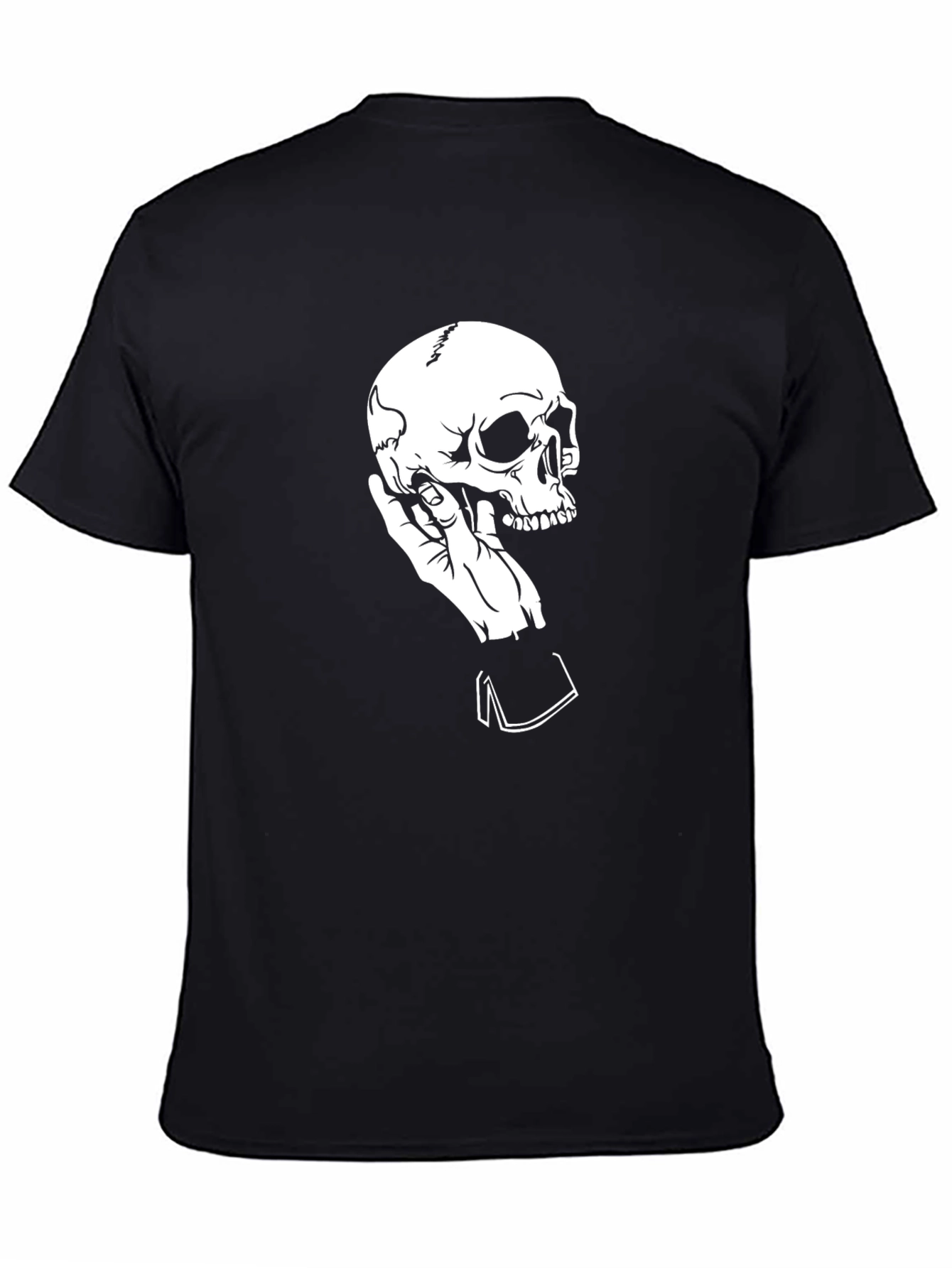 Skull Hand Black Tee