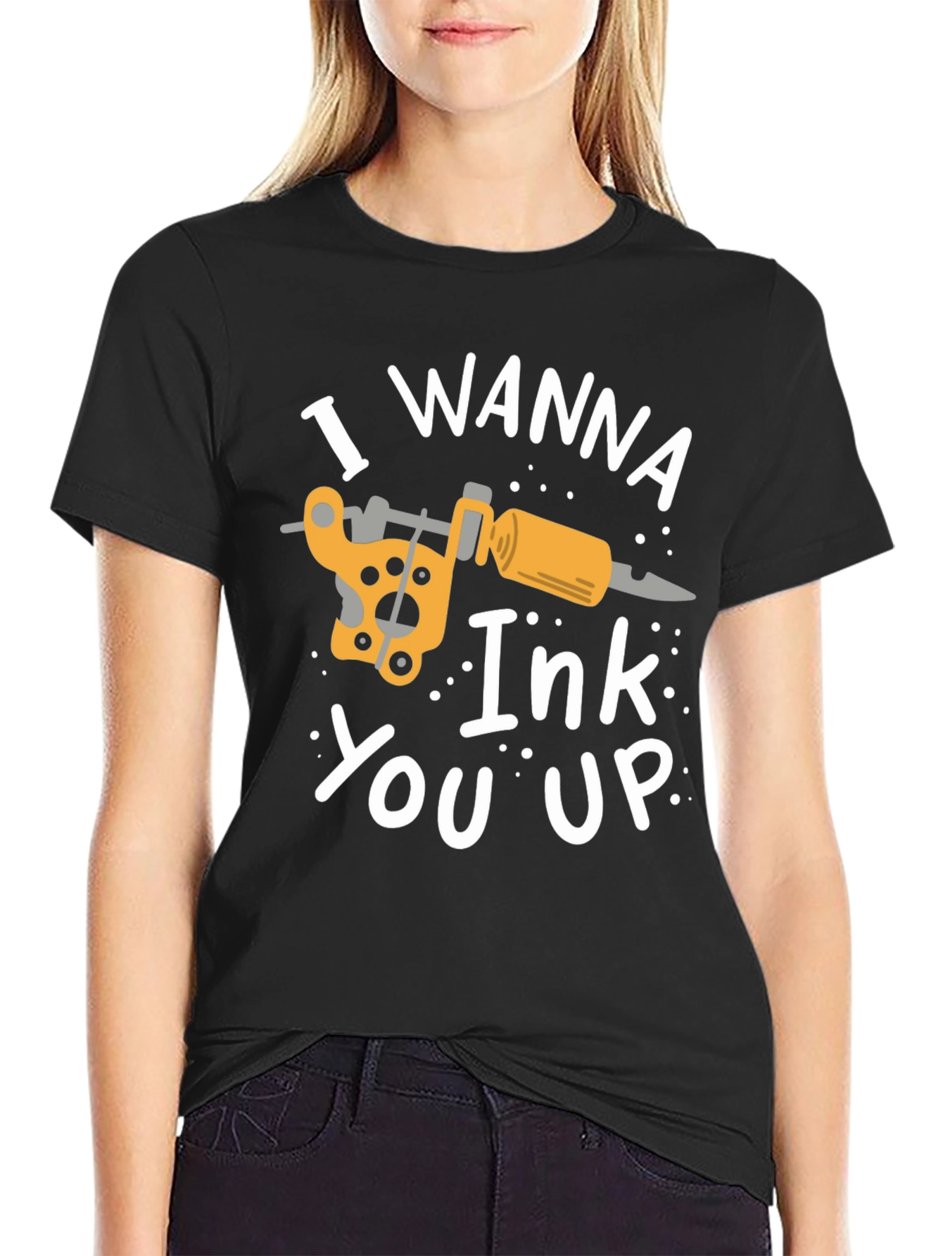 I Wanna Ink You Up Tattoo Artist Tee