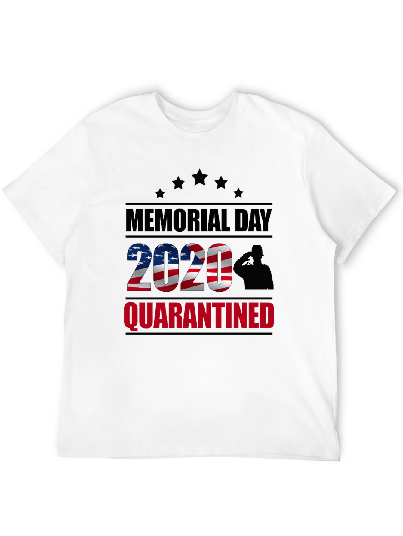 Memorial Day 2020 Quarantined Graphic T-Shirt