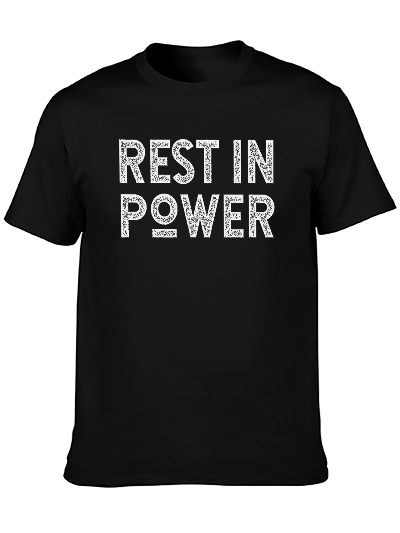 Rest In Power Graphic T-Shirt - Black