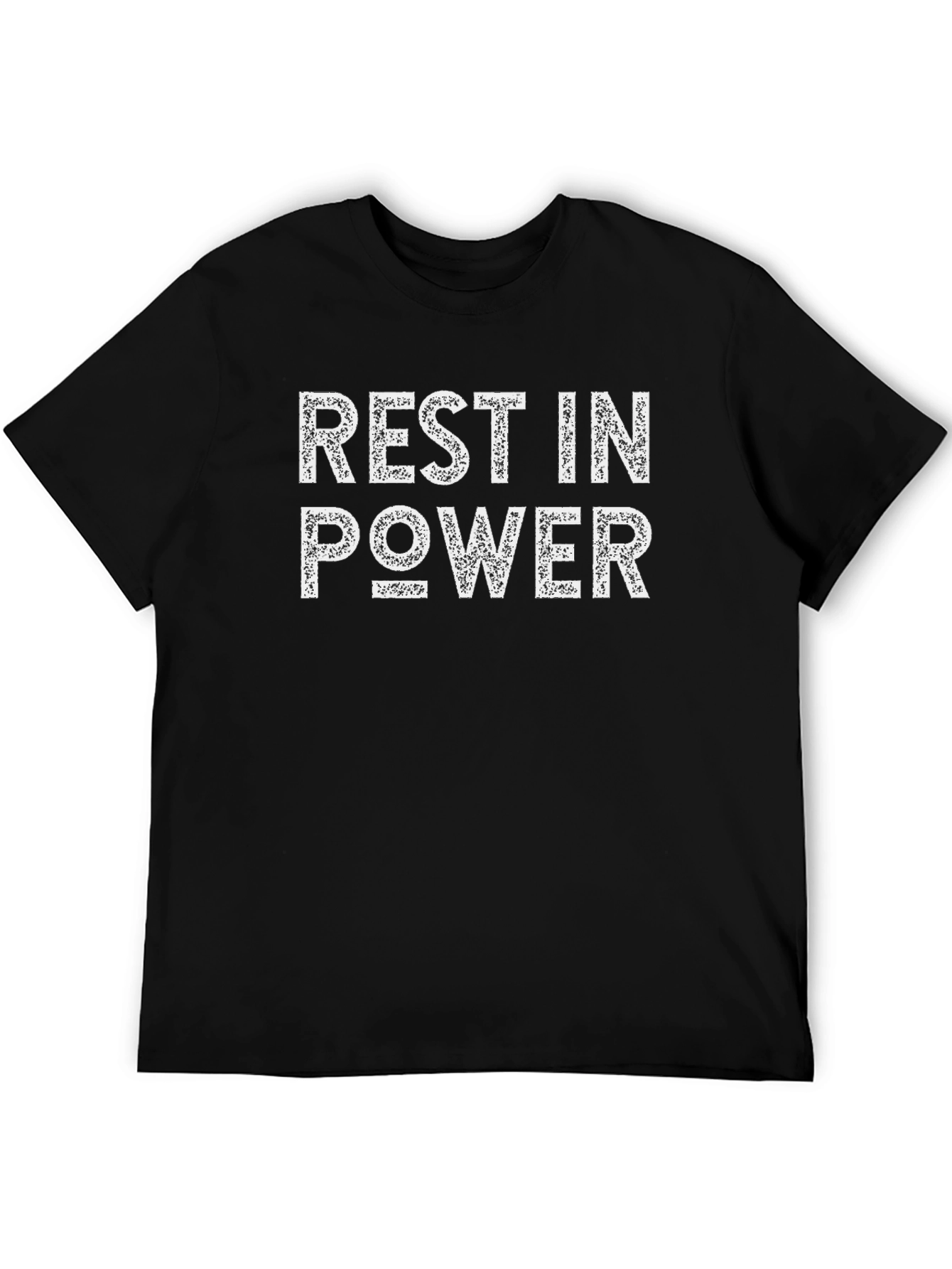 Rest In Power Graphic T-Shirt - Black