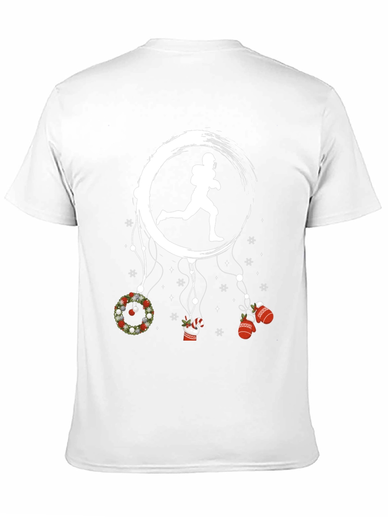 Football Dreamcatcher T-Shirt: Holiday Spirit