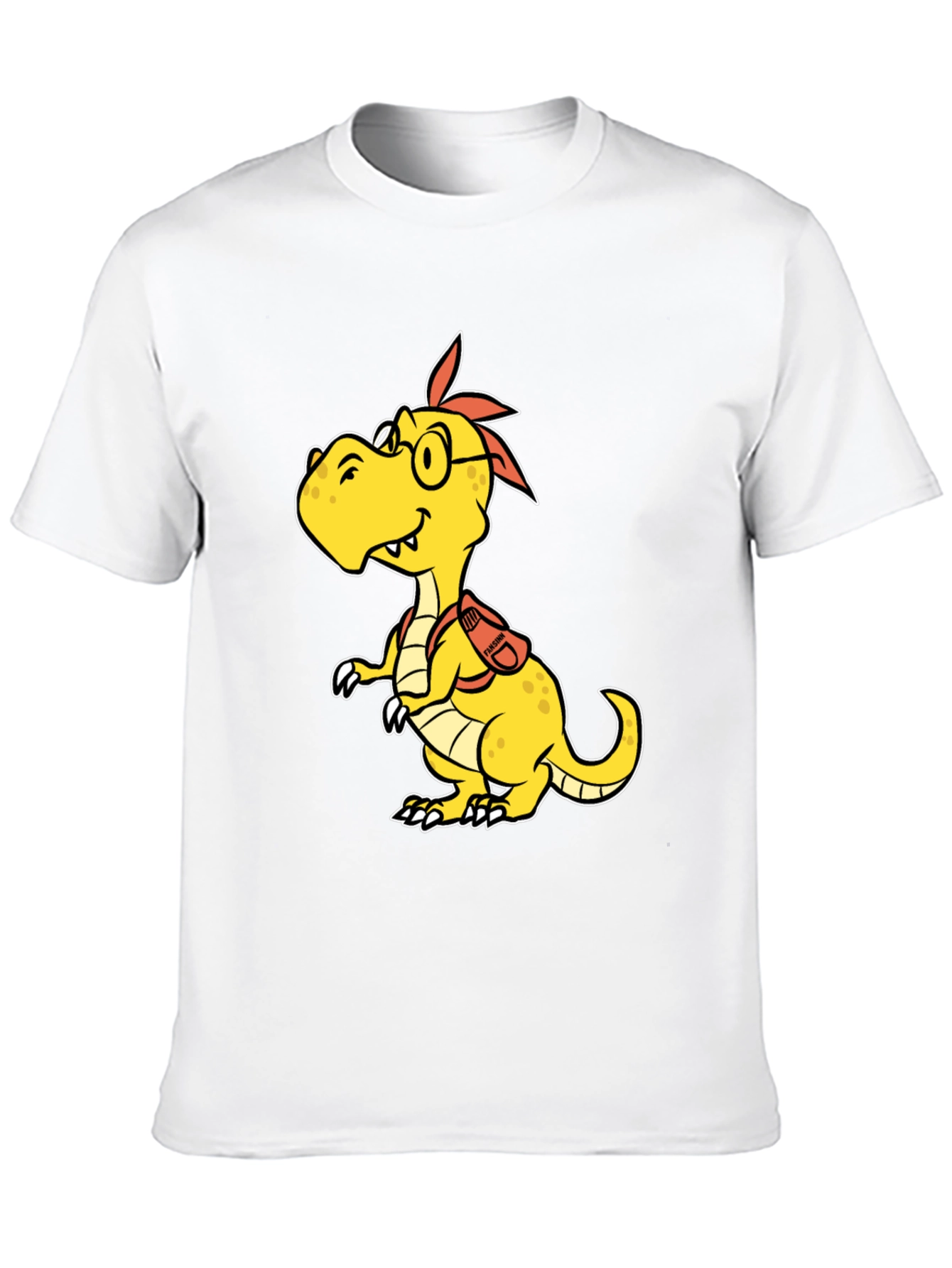 Dino Student T-Shirt - Cute Cartoon Dinosaur