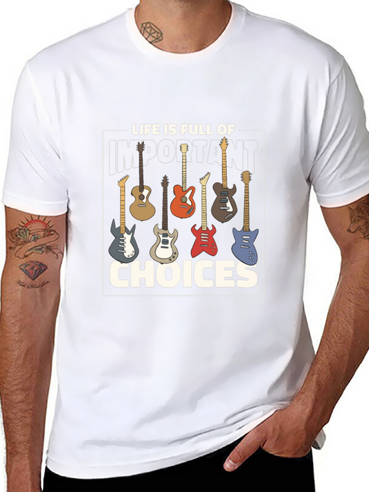 Guitar Choices T-Shirt - Musician Gift