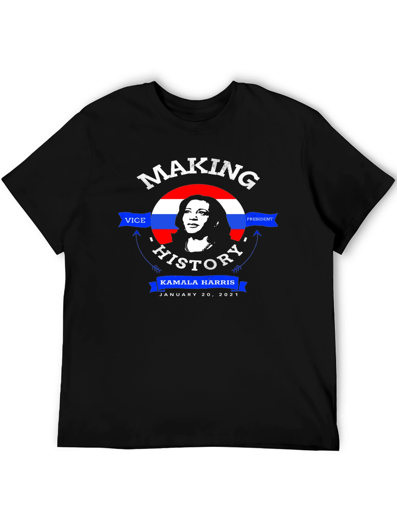 Kamala Harris Making History Graphic T-Shirt