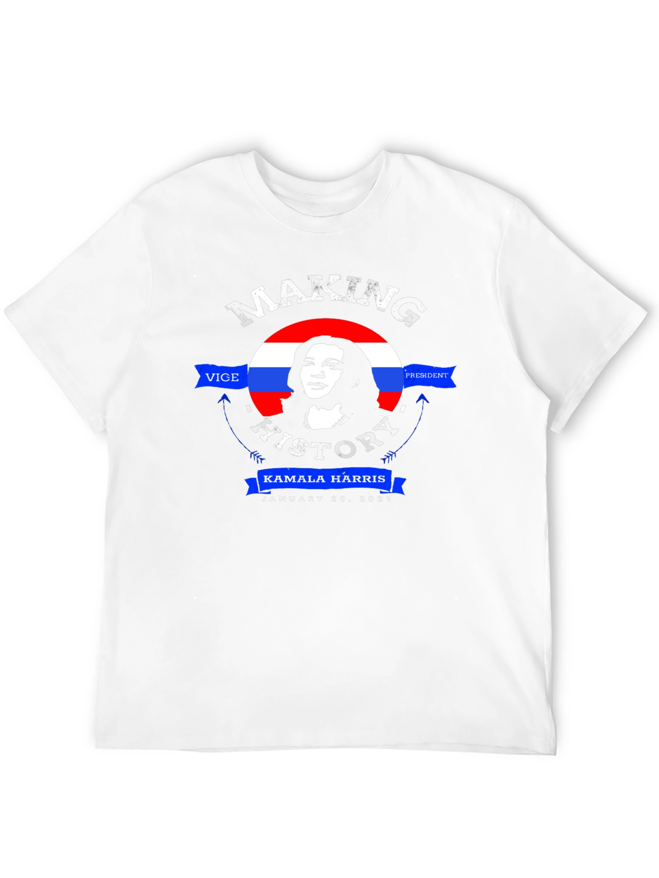 Kamala Harris Making History Graphic T-Shirt