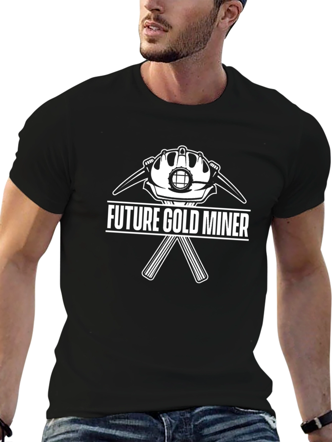 Future Gold Miner T-Shirt - Black