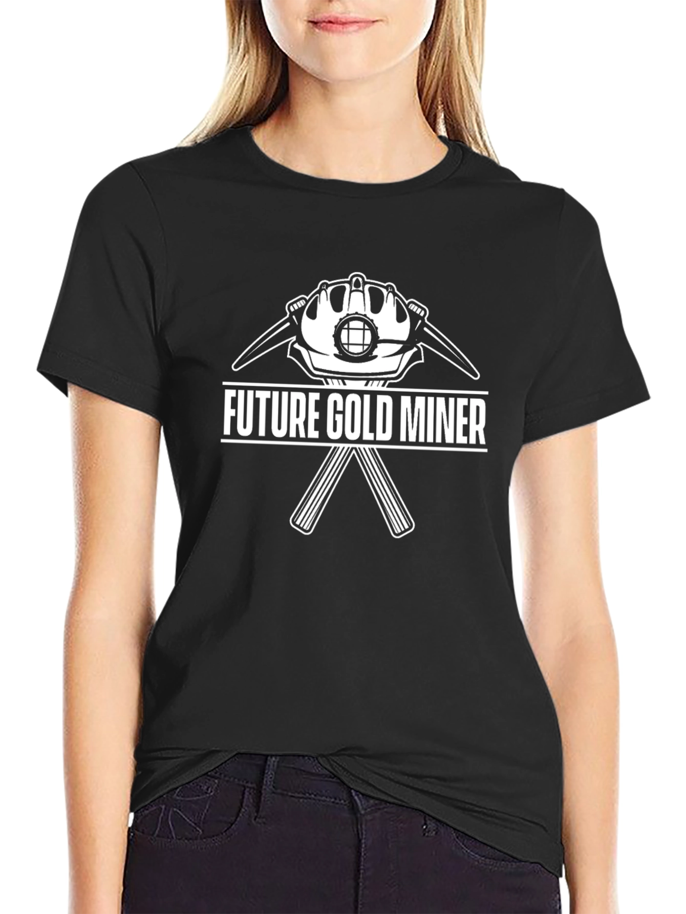 Future Gold Miner T-Shirt - Black