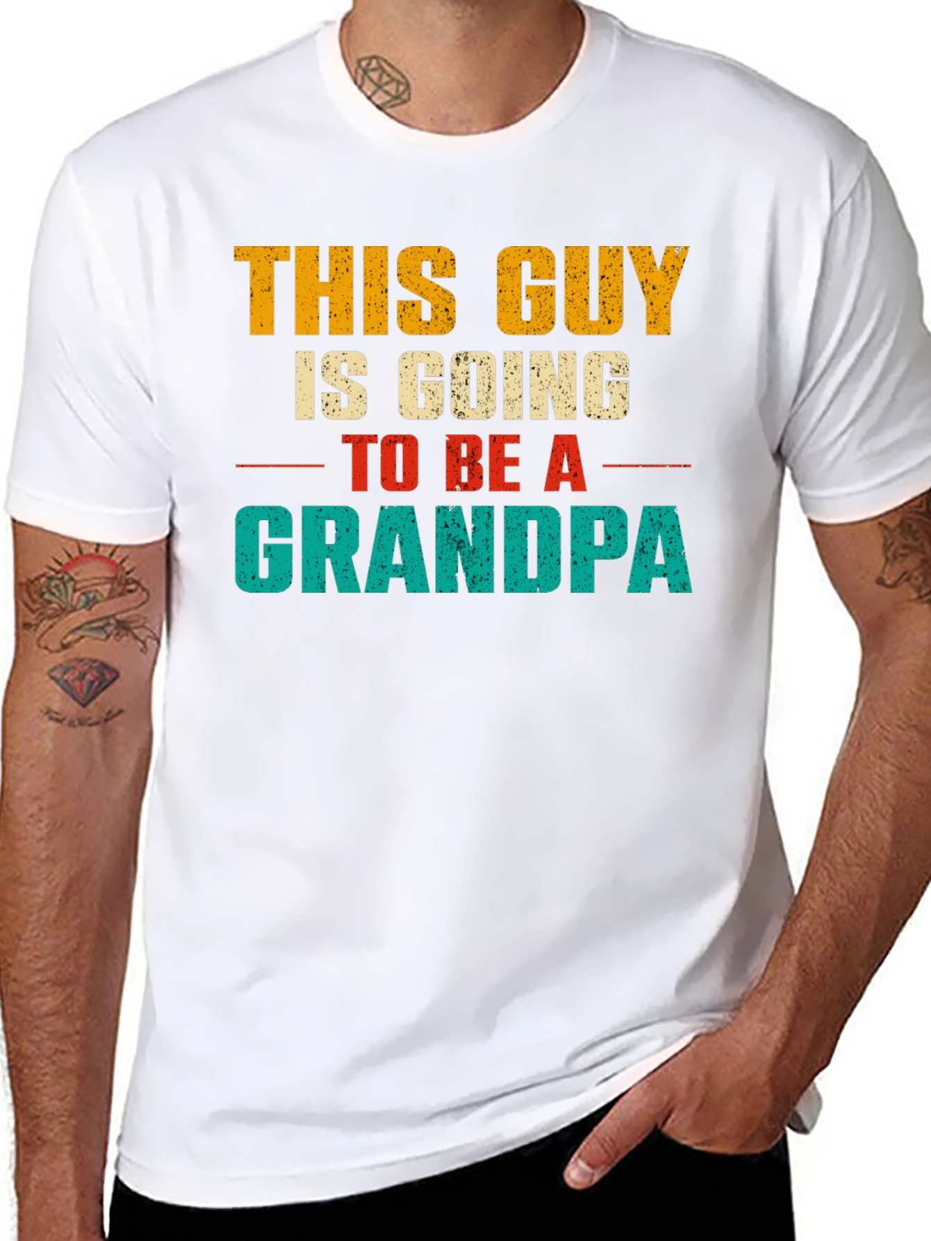 Future Grandpa T-Shirt - New Grandfather Gift