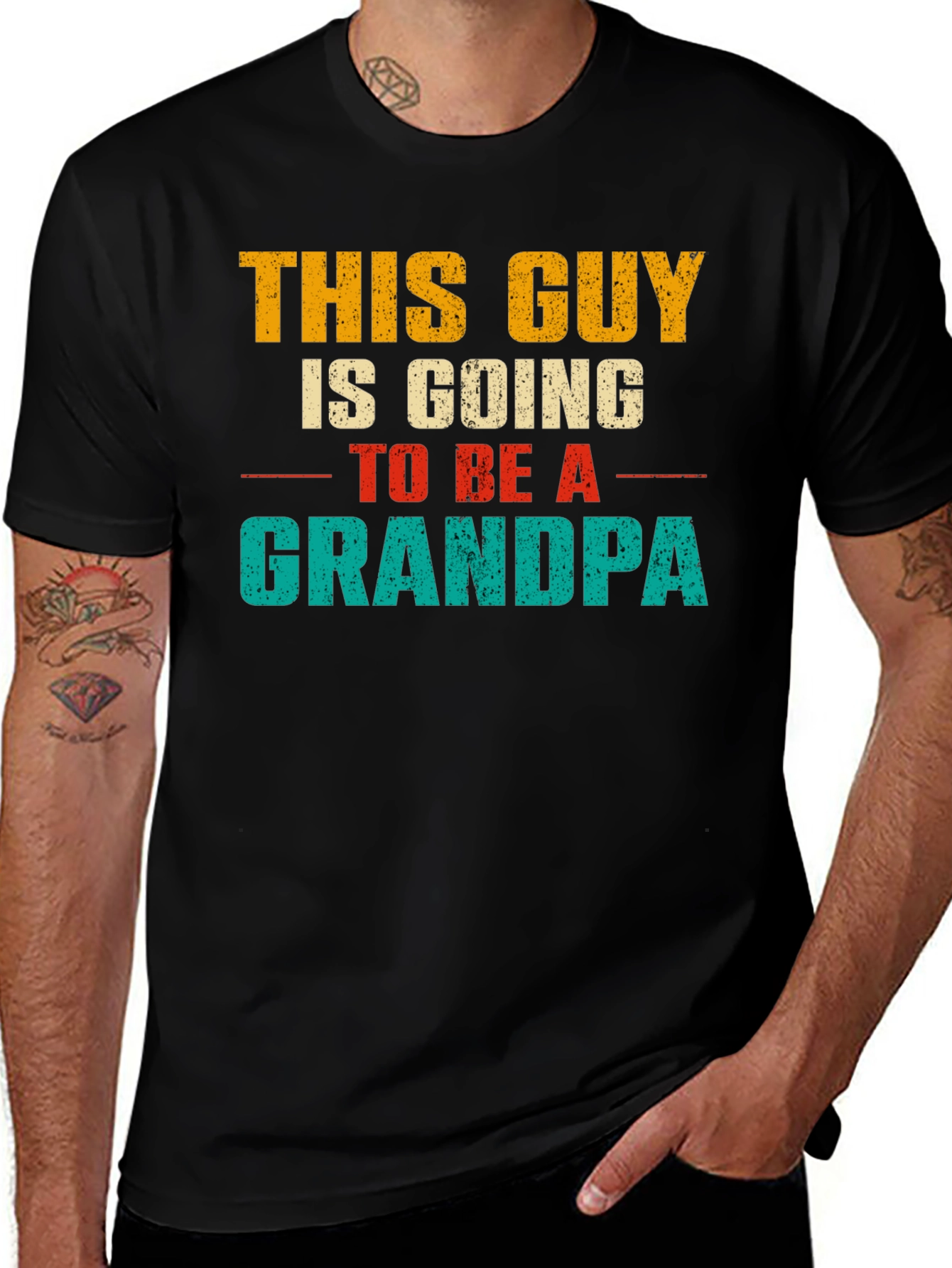 Future Grandpa T-Shirt - New Grandfather Gift