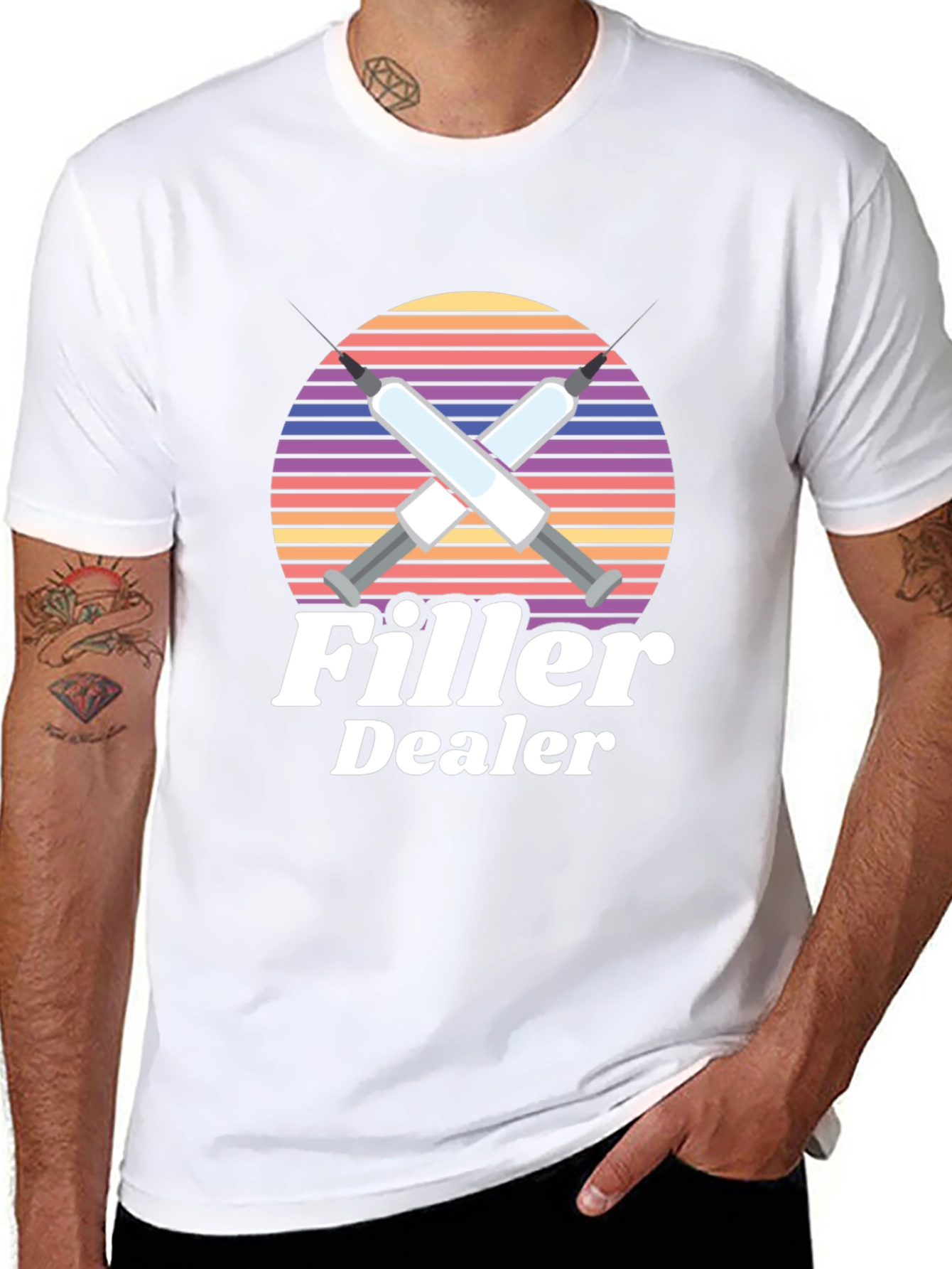 Filler Dealer Graphic T-Shirt - Stylish and Unique