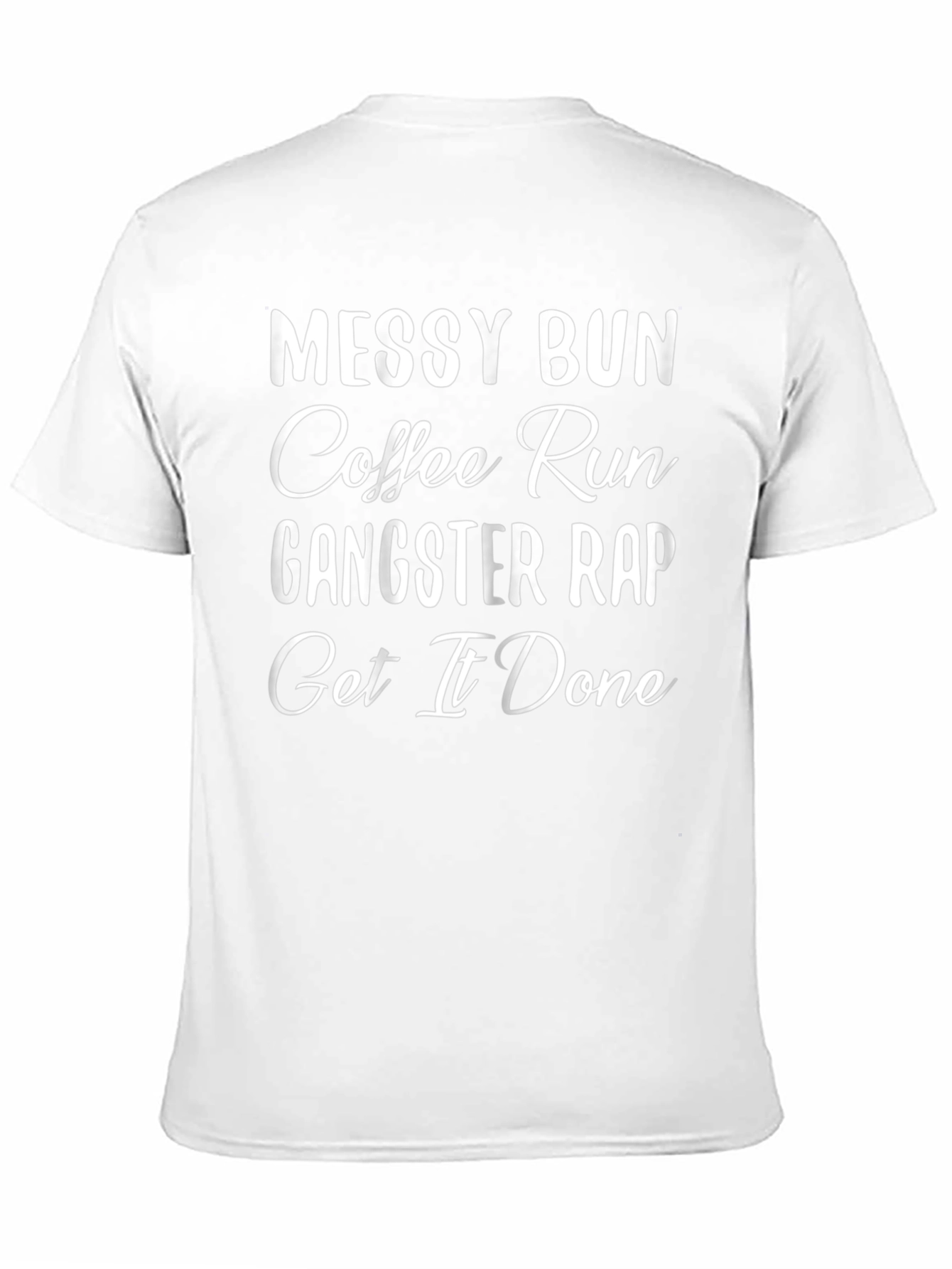 Messy Bun Coffee Run Graphic Tee
