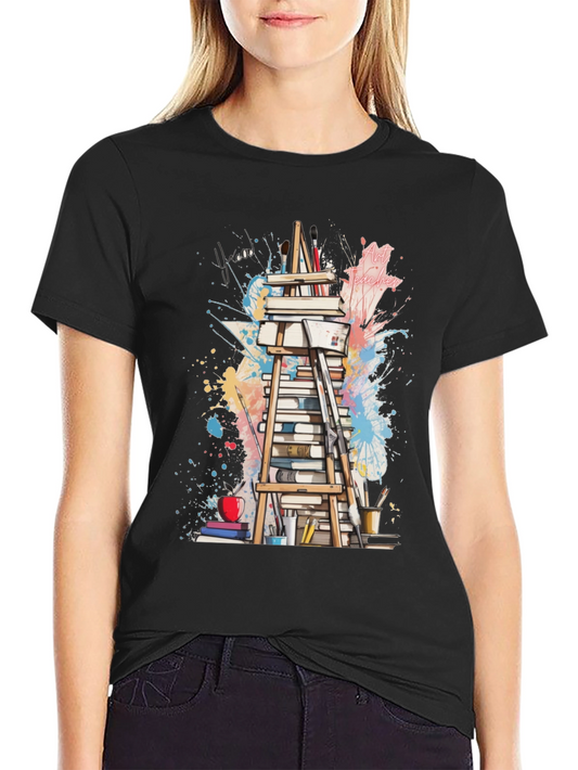 Artists Easel Books T-Shirt