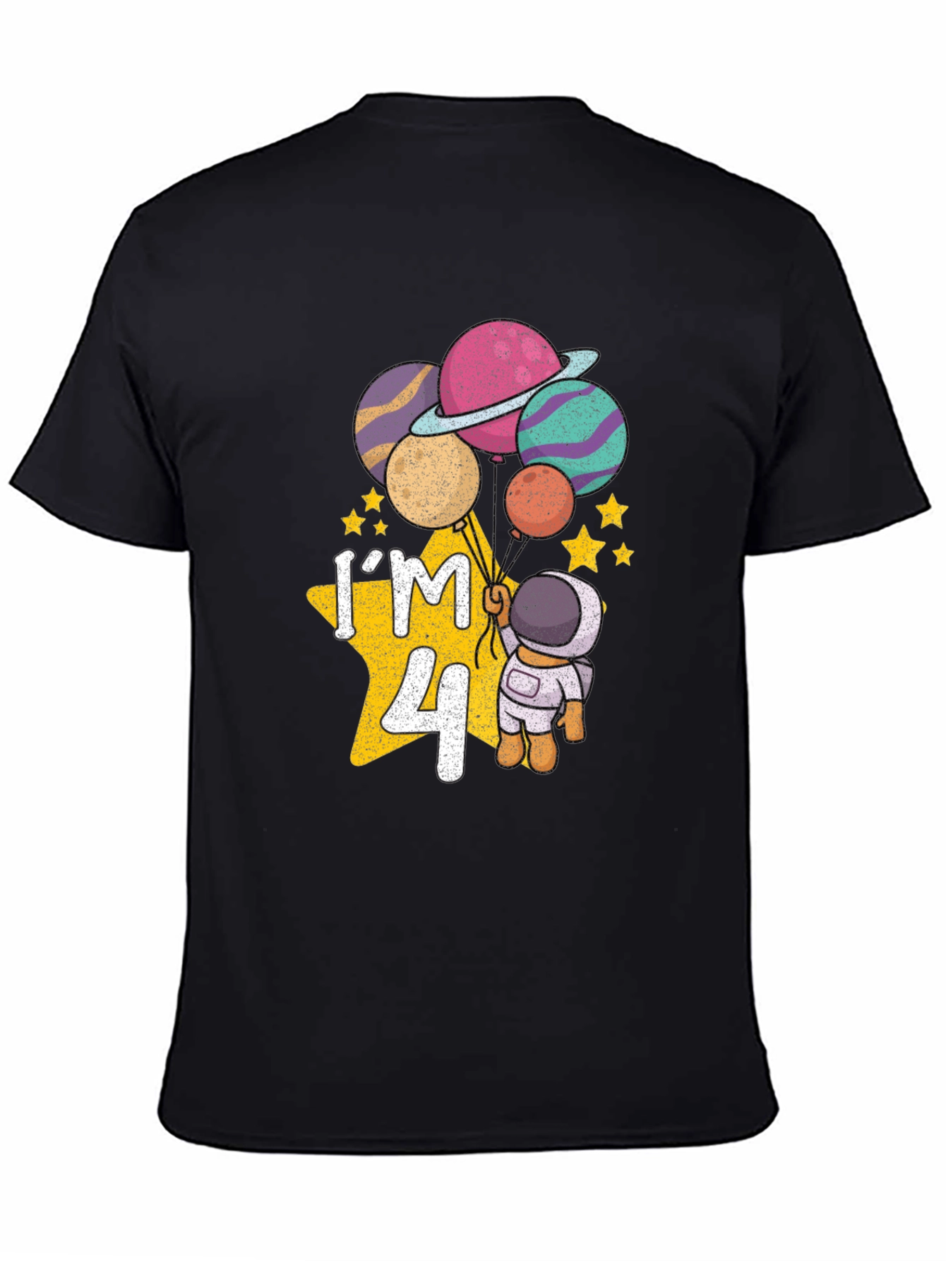 Im 4! Astronaut Birthday T-Shirt
