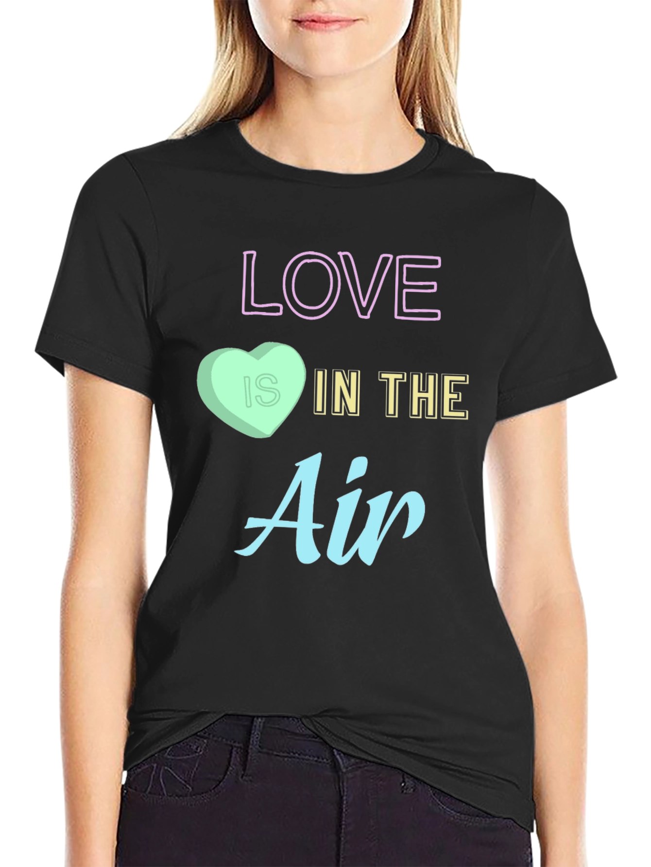 Love Is In The Air Valentines Day Graphic Tee