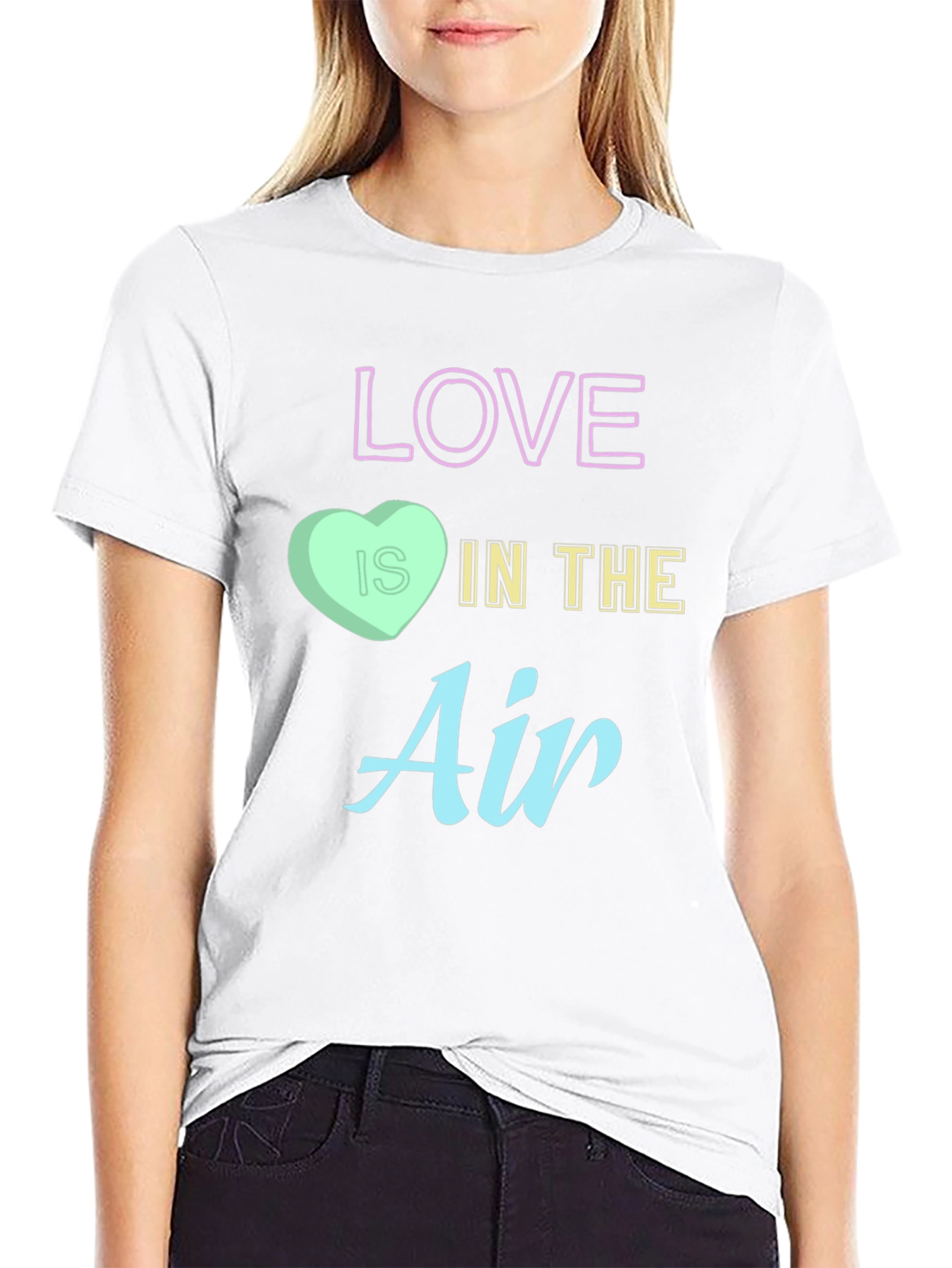 Love Is In The Air Valentines Day Graphic Tee