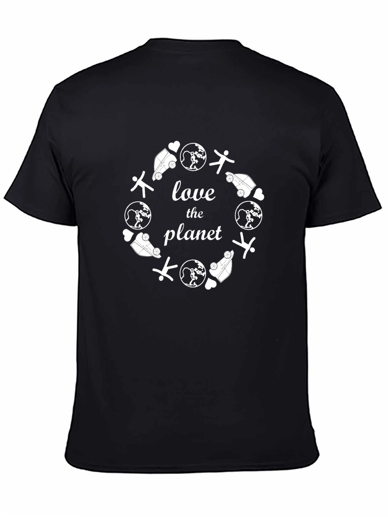 Love The Planet Graphic Tee - Eco Friendly Shirt