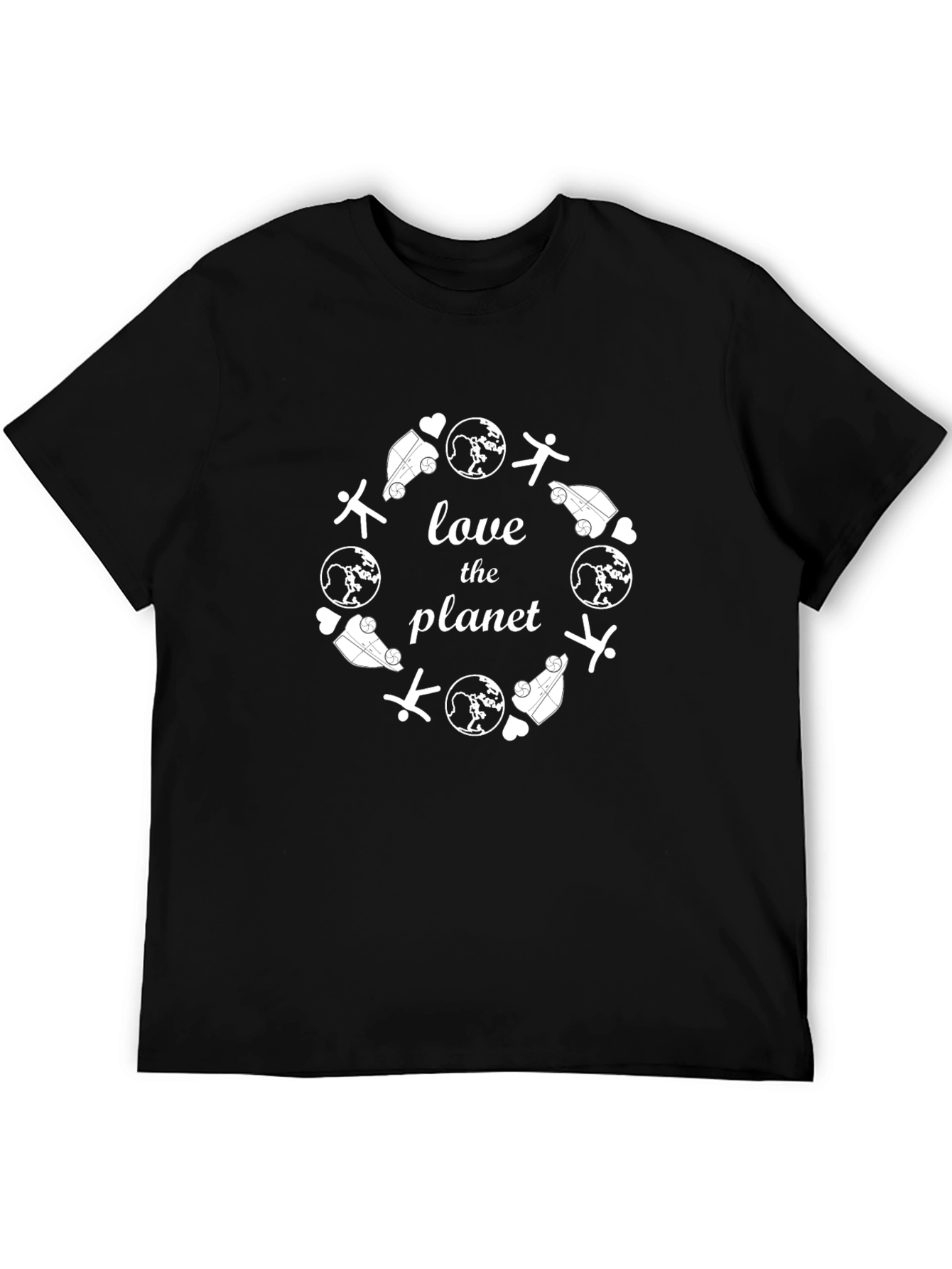 Love The Planet Graphic Tee - Eco Friendly Shirt