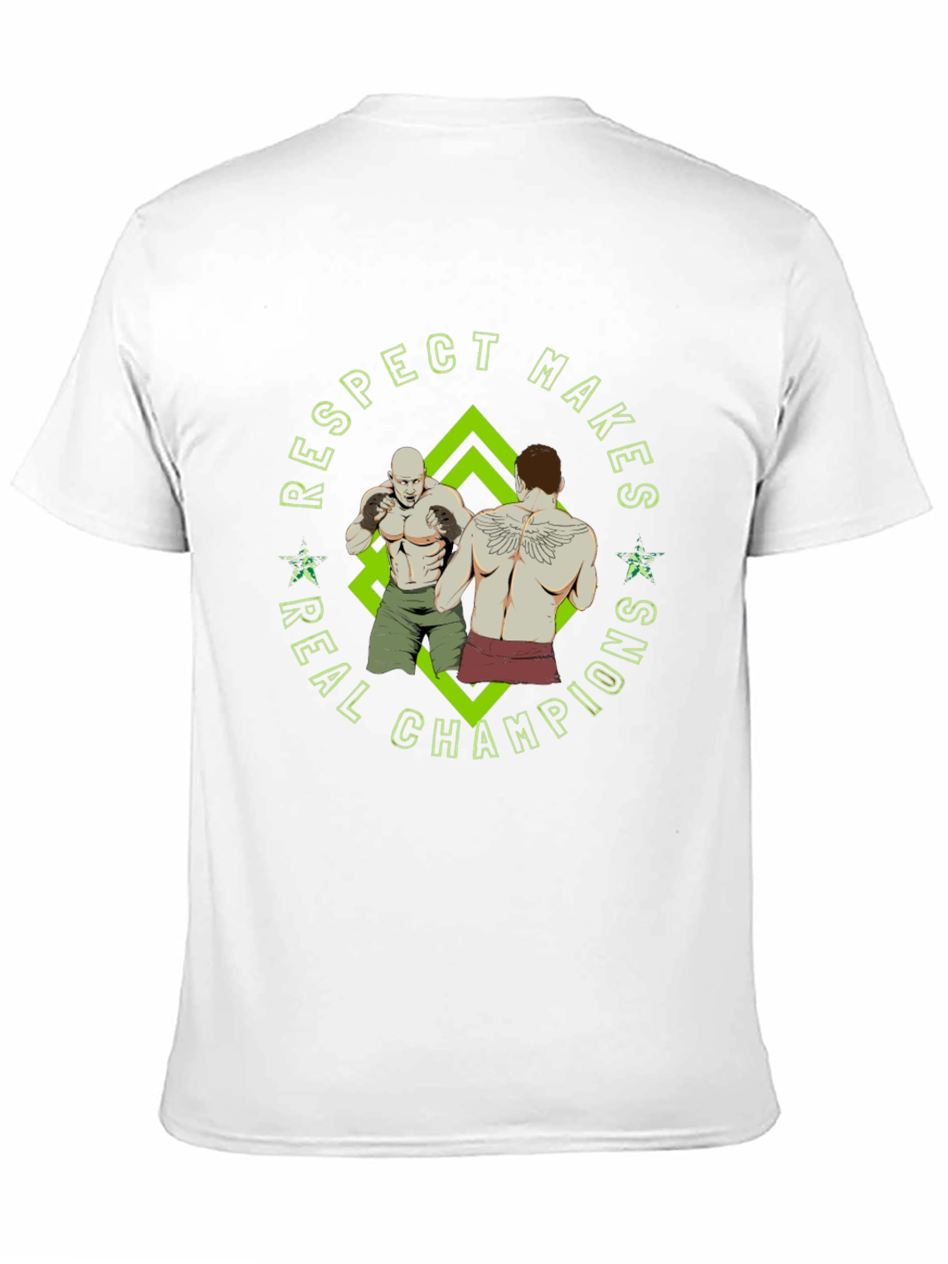 Respect Makes Real Champions MMA Graphic Tee