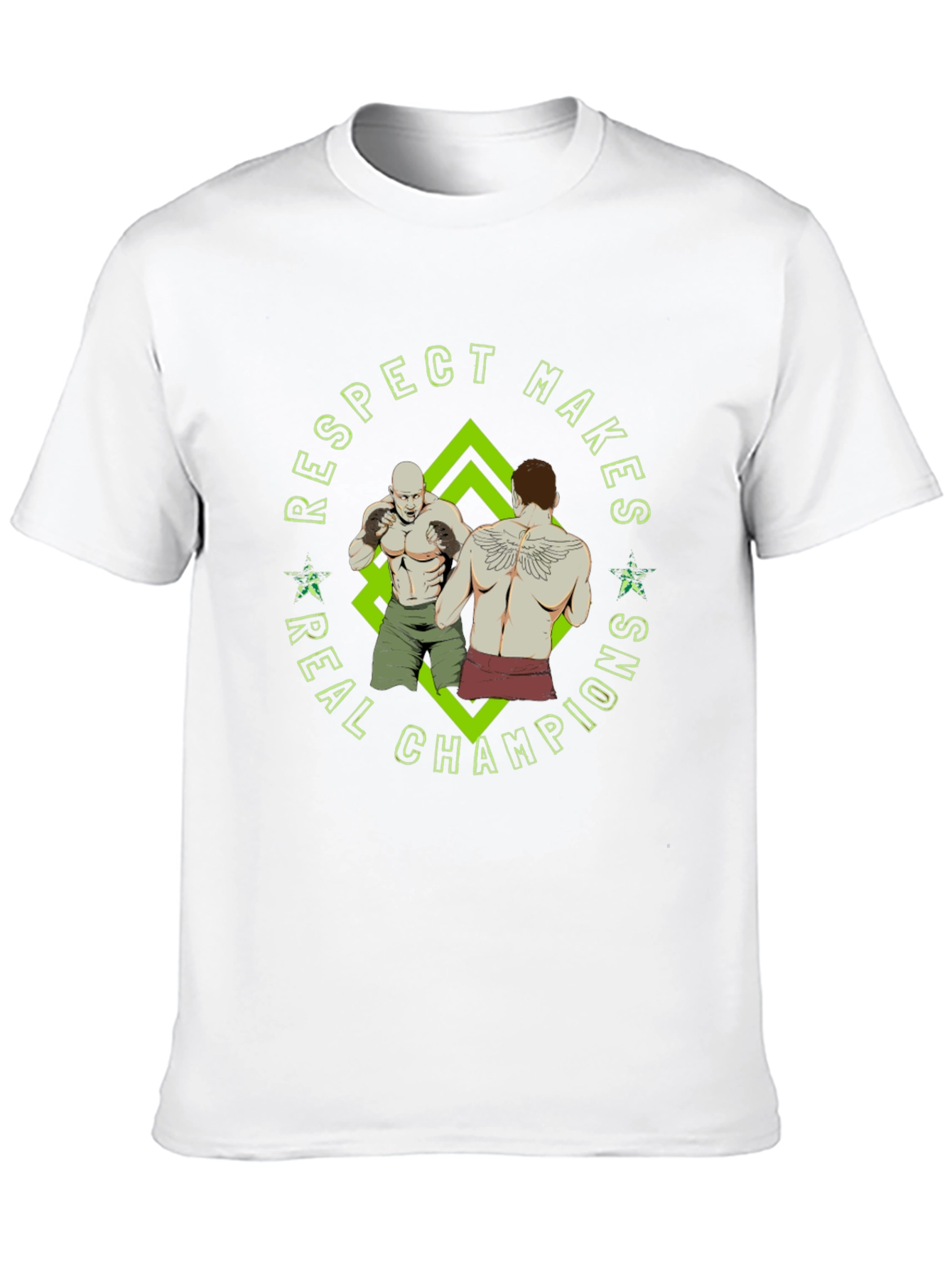 Respect Makes Real Champions MMA Graphic Tee