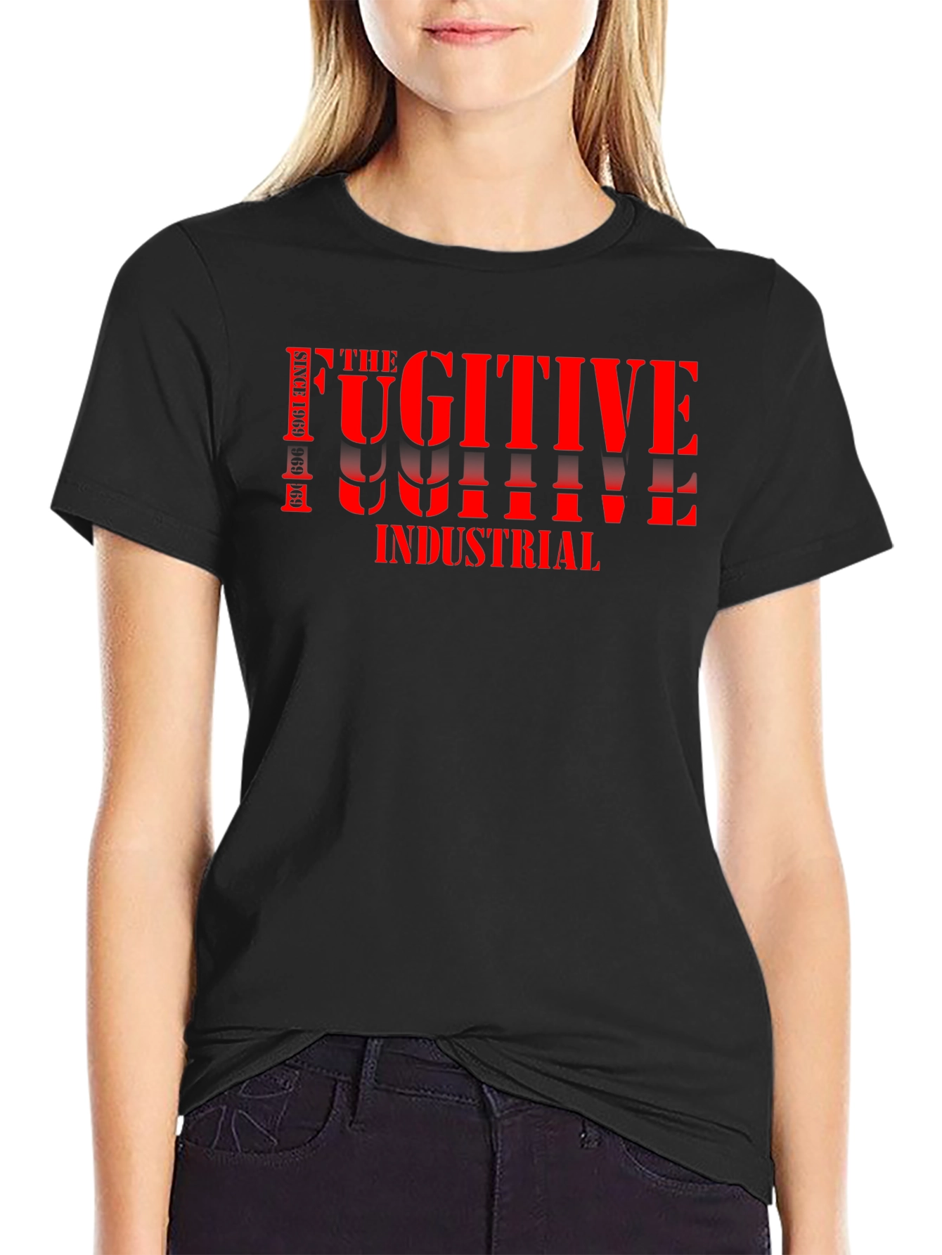 The Fugitive Industrial Graphic T-Shirt