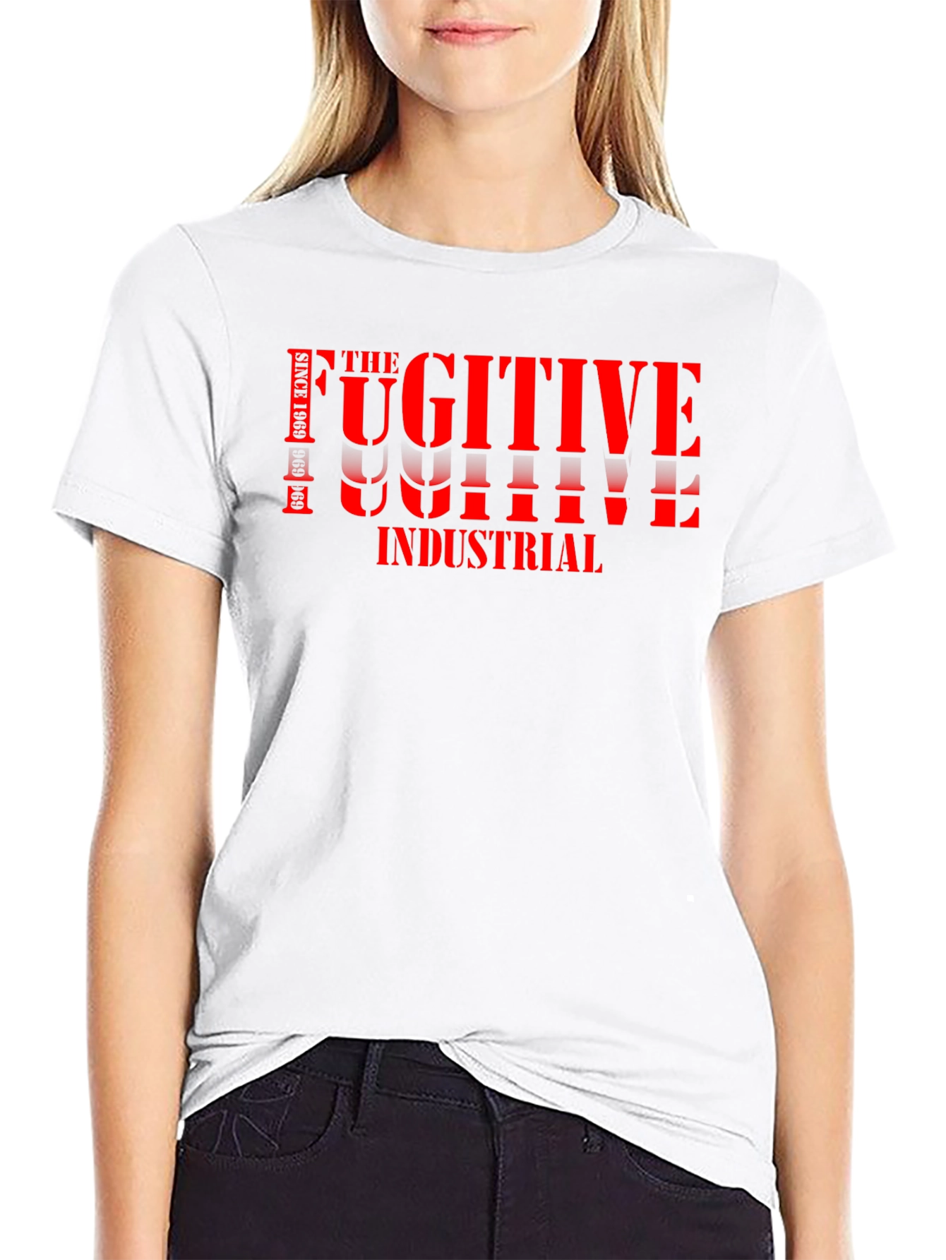 The Fugitive Industrial Graphic T-Shirt