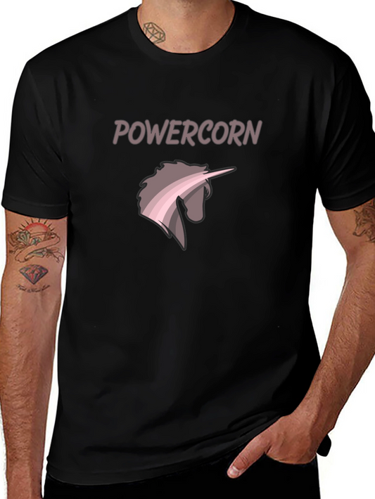 Powercorn Unicorn Graphic Tee - Classic Fit