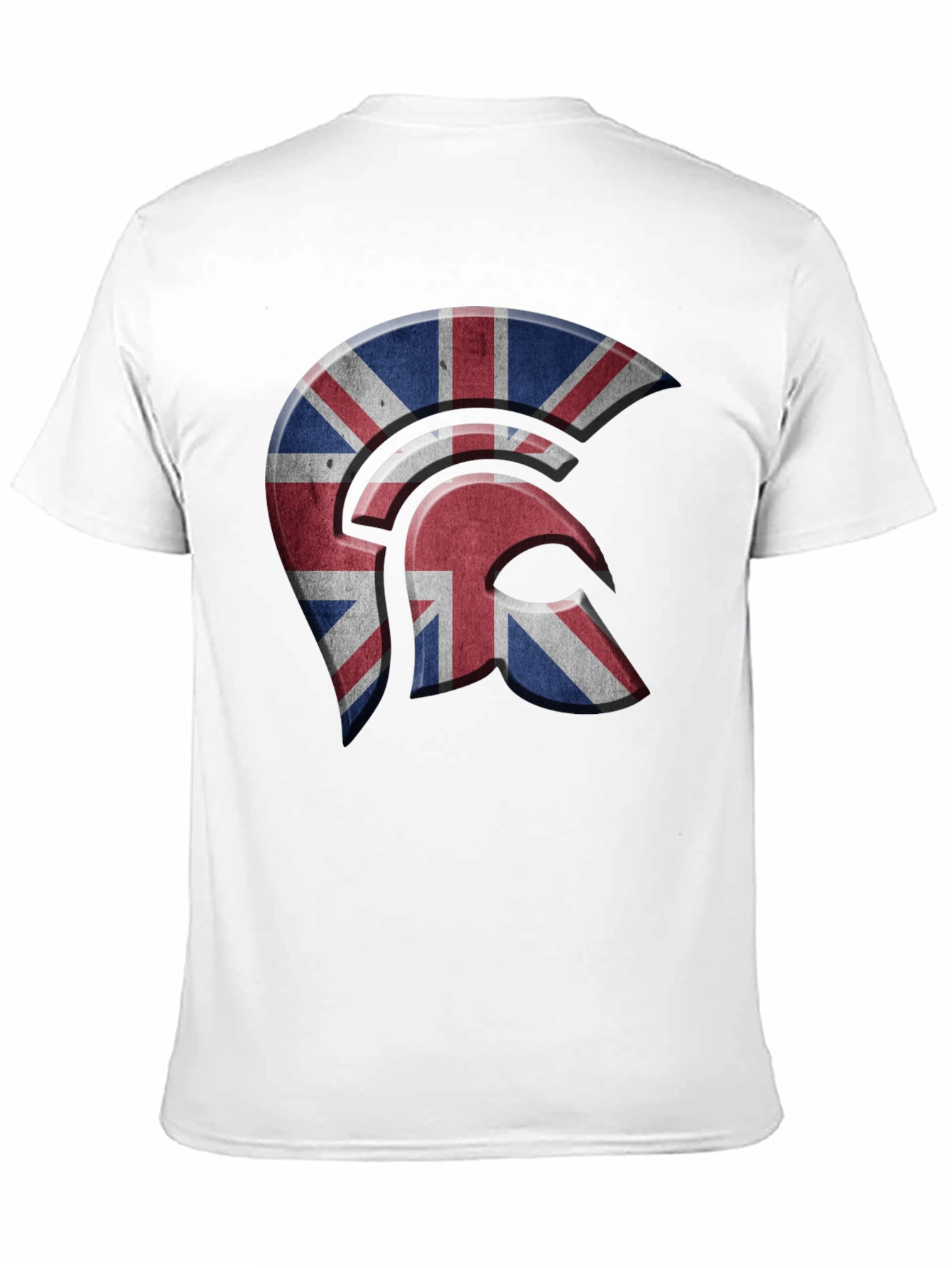 Union Jack Spartan Helmet Graphic Tee