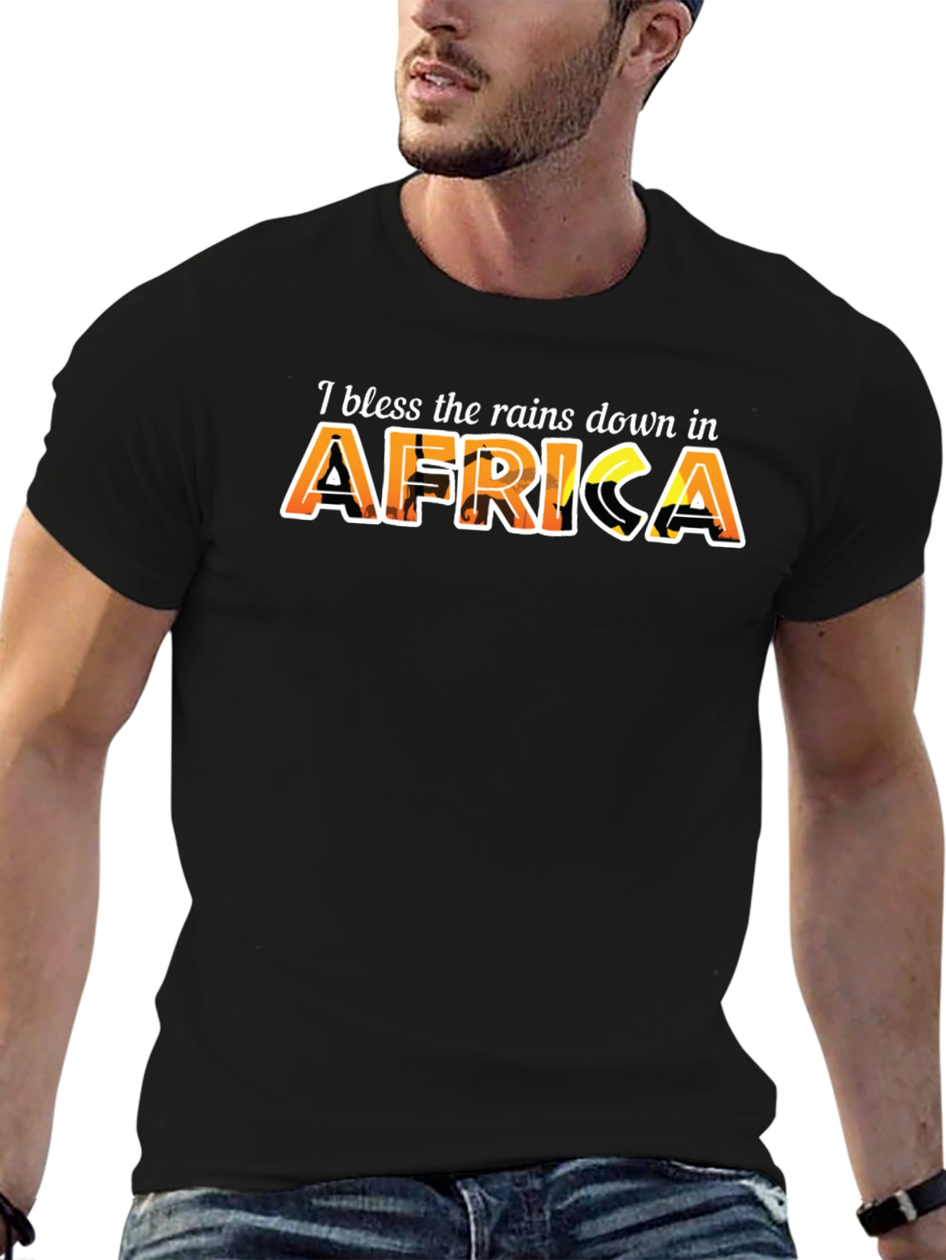 I Bless The Rains in Africa Graphic T-Shirt