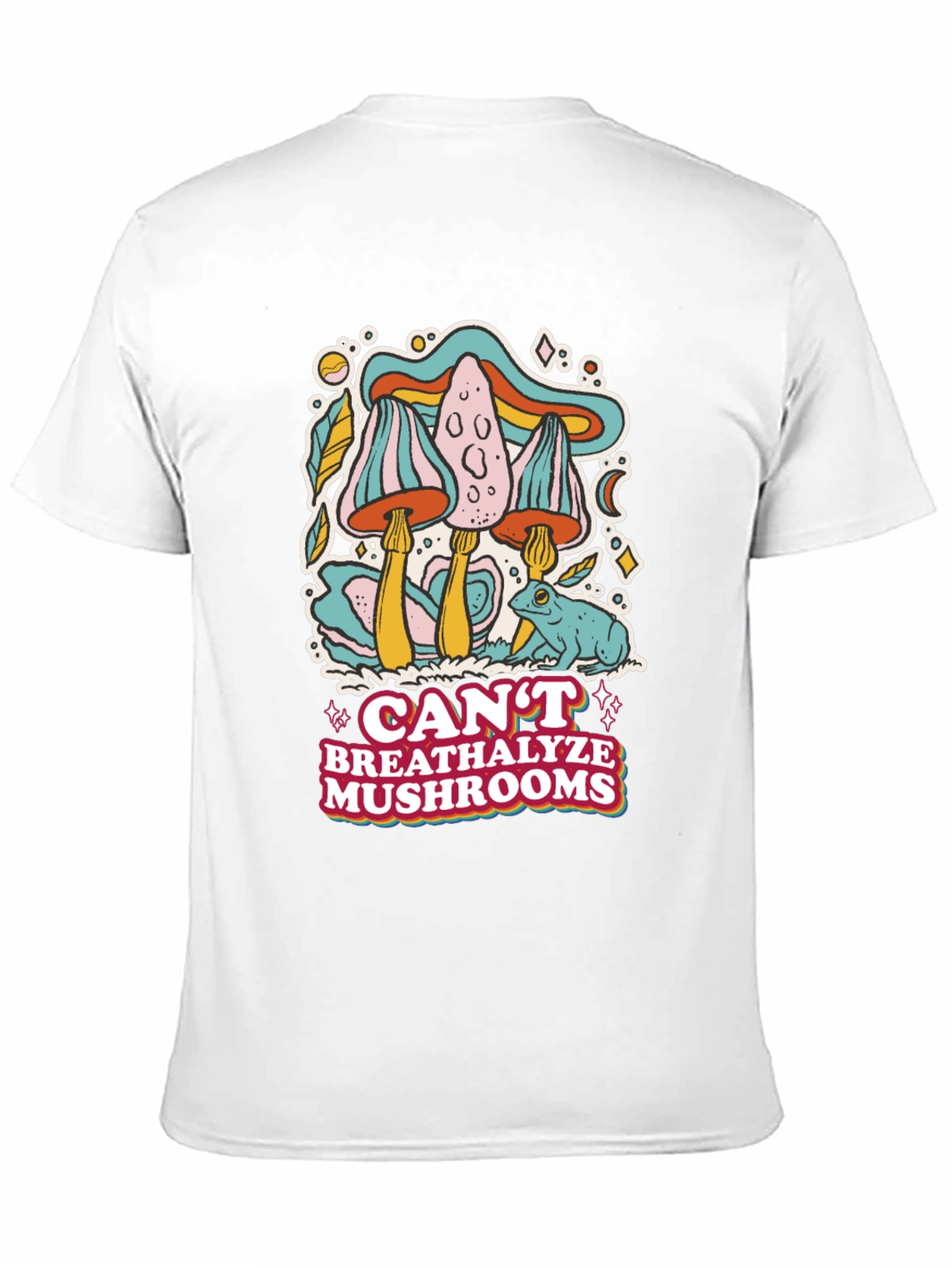 Cant Breathalyze Mushrooms Graphic Tee
