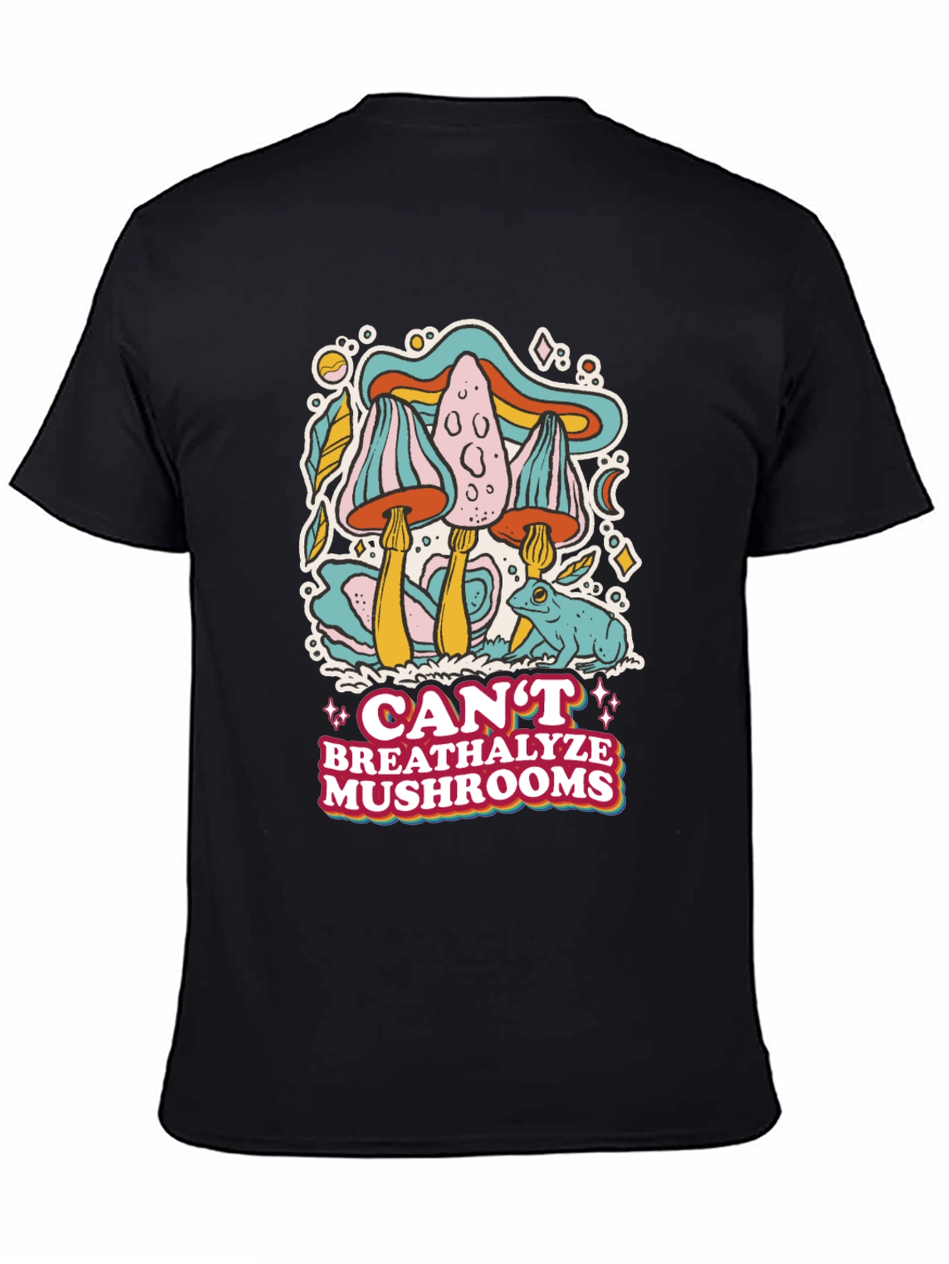 Cant Breathalyze Mushrooms Graphic Tee