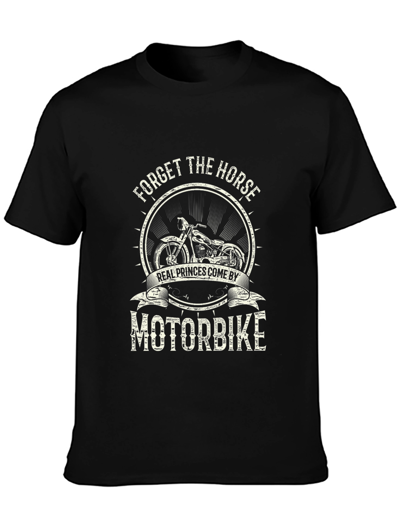 Forget the Horse Motorbike Graphic Tee