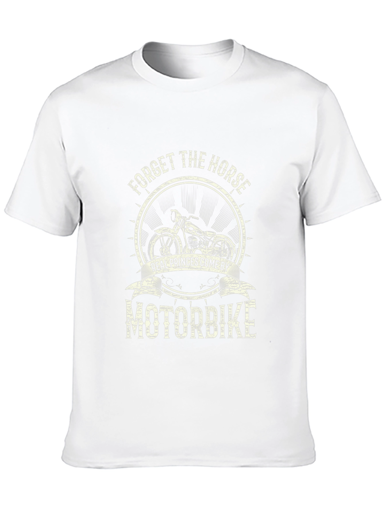 Forget the Horse Motorbike Graphic Tee