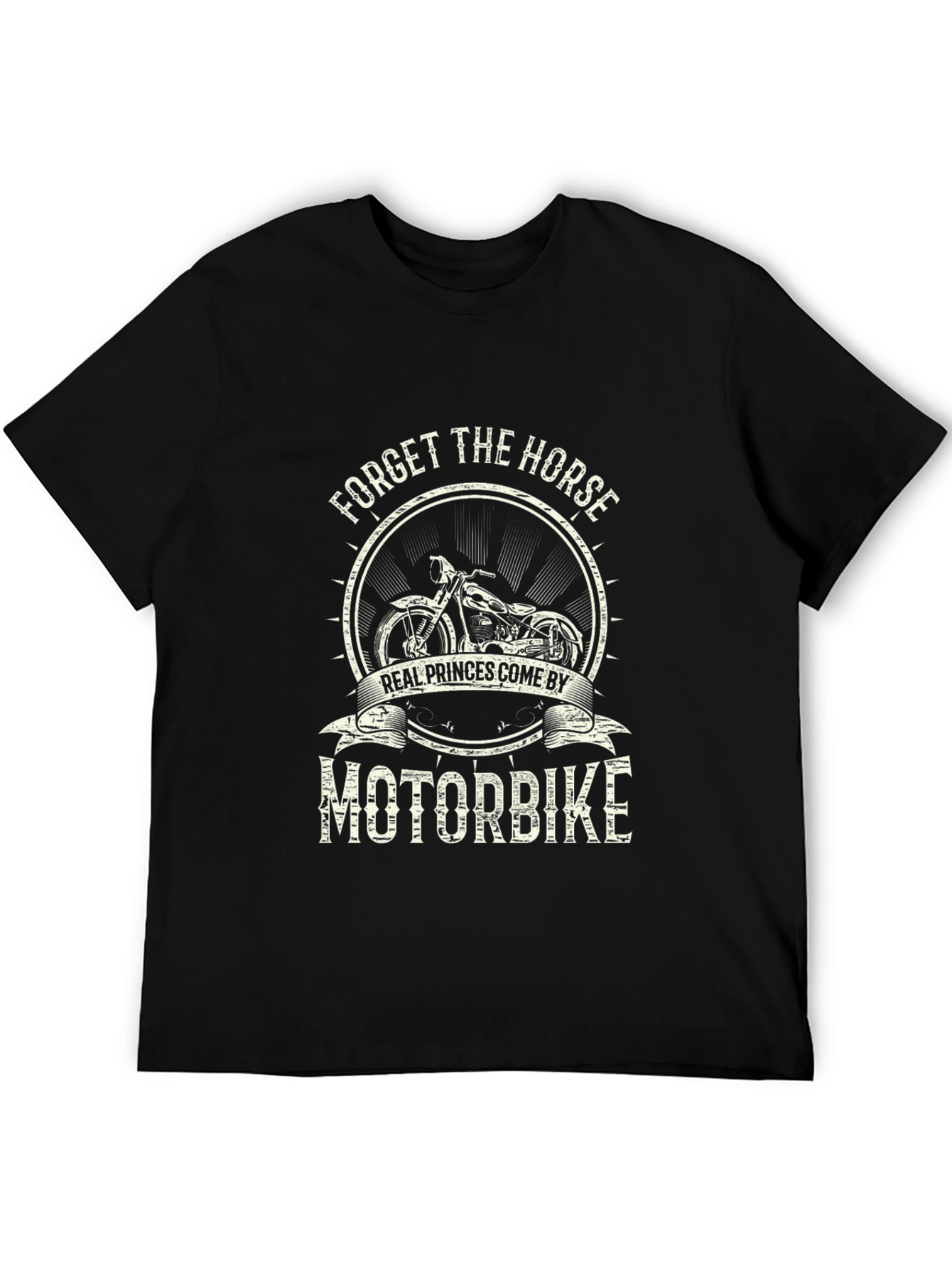 Forget the Horse Motorbike Graphic Tee